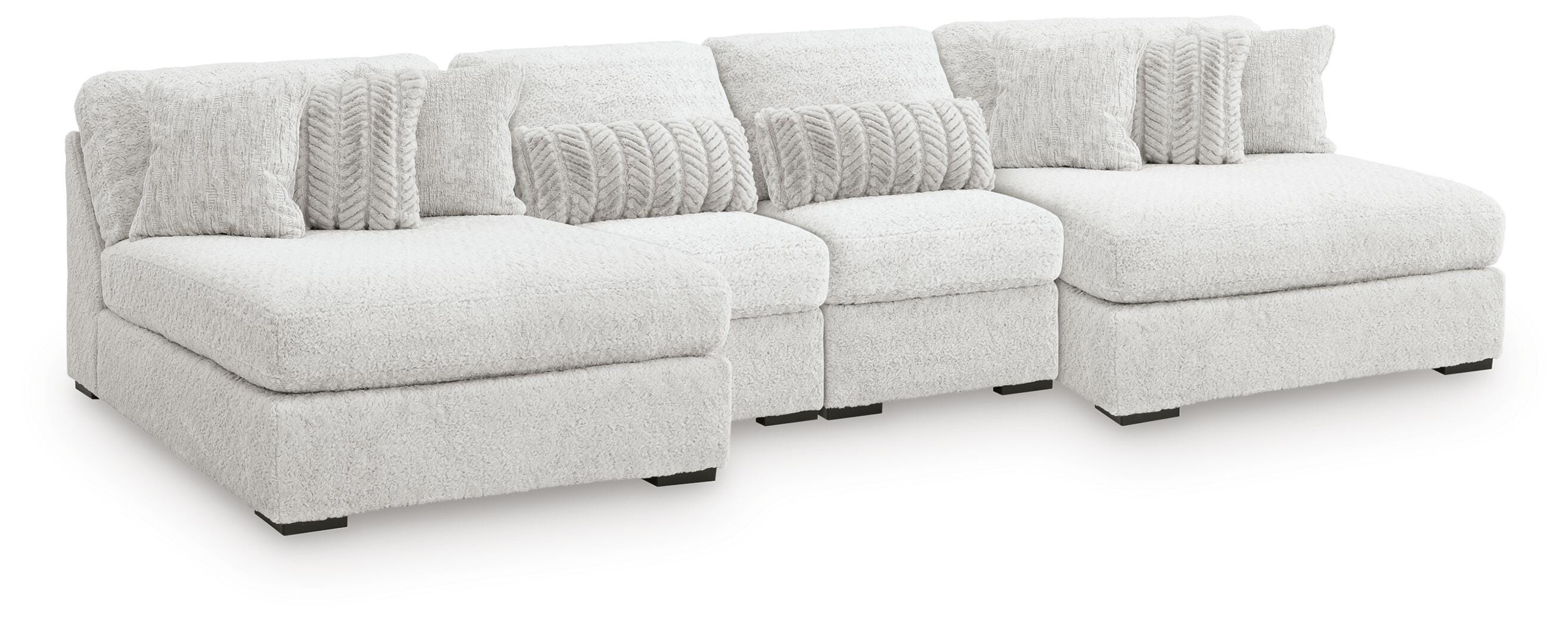 Cuddle Plush Sectional with Chaise - Luxury Home Furniture (MI)