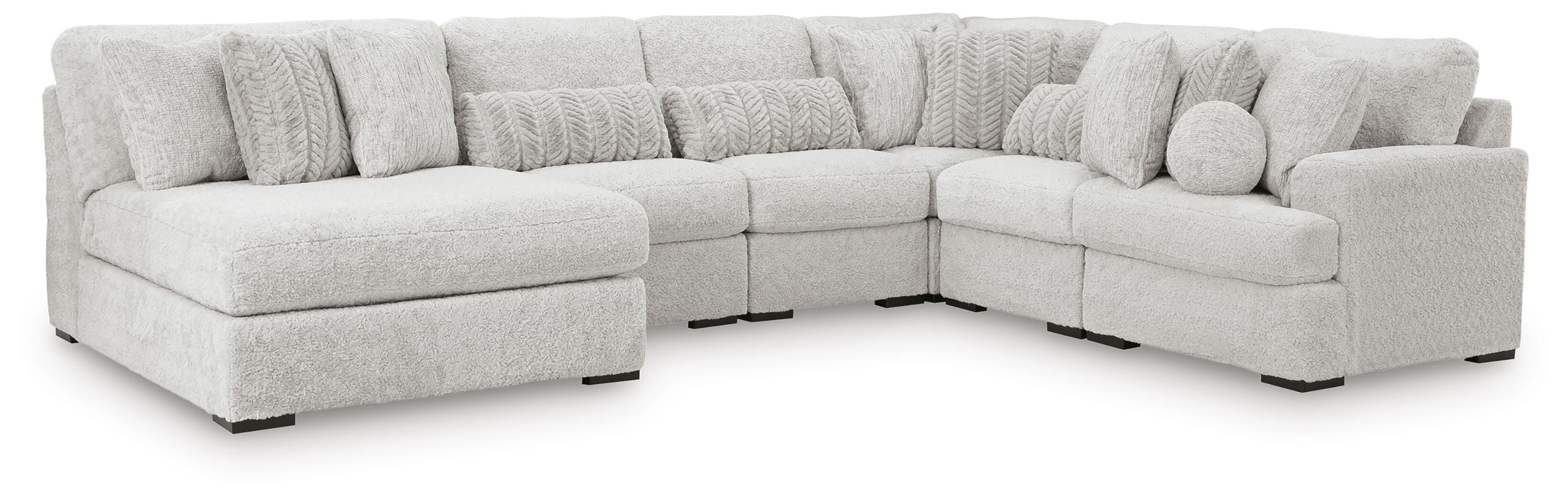 Cuddle Plush Sectional with Chaise - Luxury Home Furniture (MI)