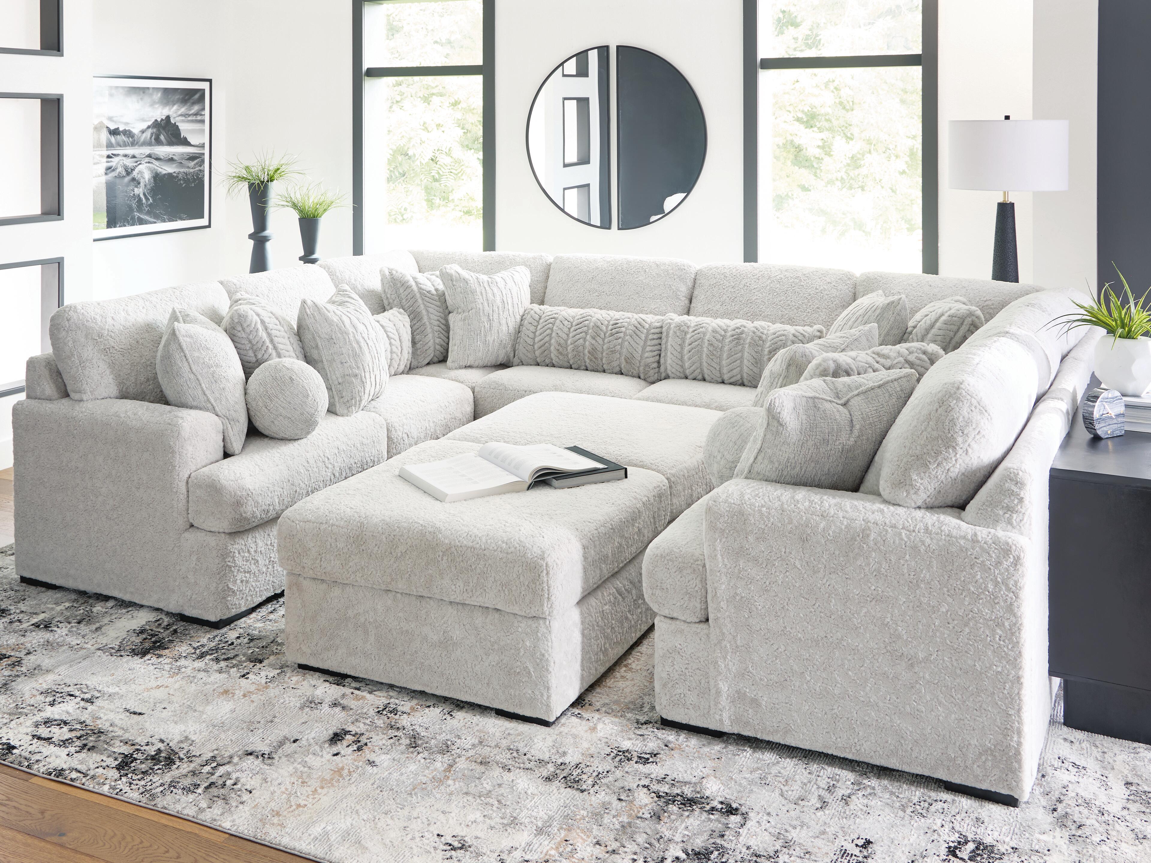 Cuddle Plush Sectional - Luxury Home Furniture (MI)