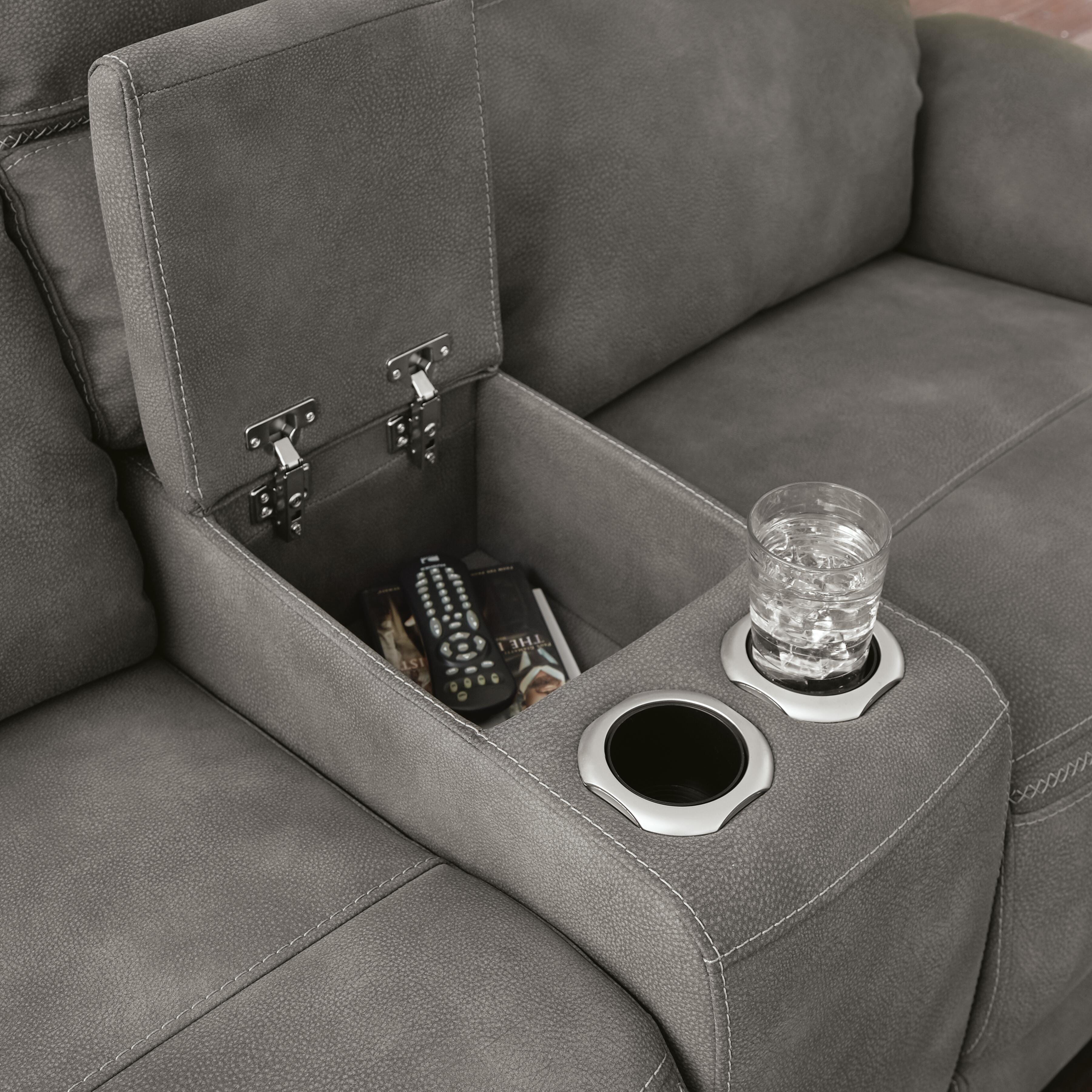 Next-Gen DuraPella Power Reclining Loveseat with Console - Luxury Home Furniture (MI)