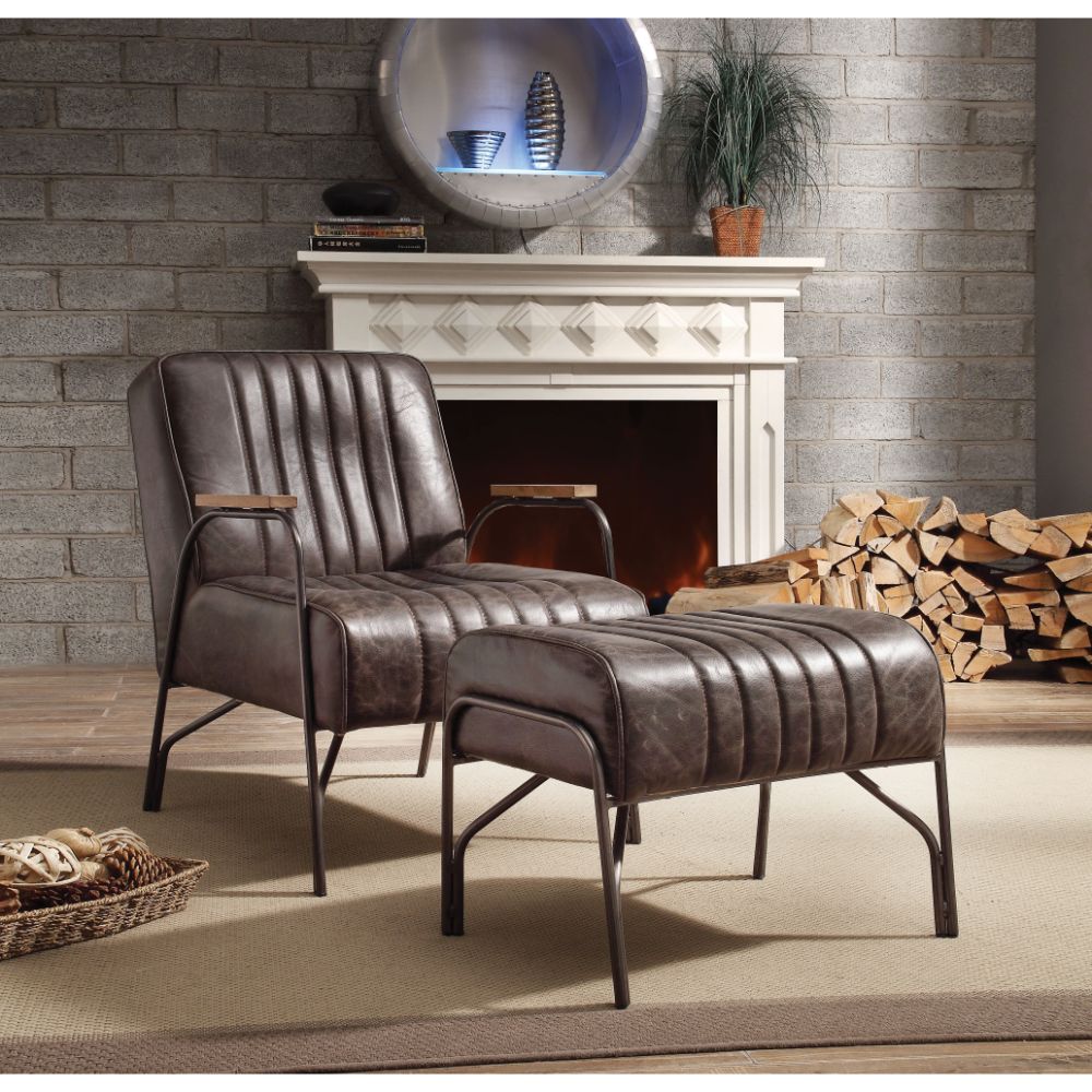 2Pc PK Chair & Ottoman