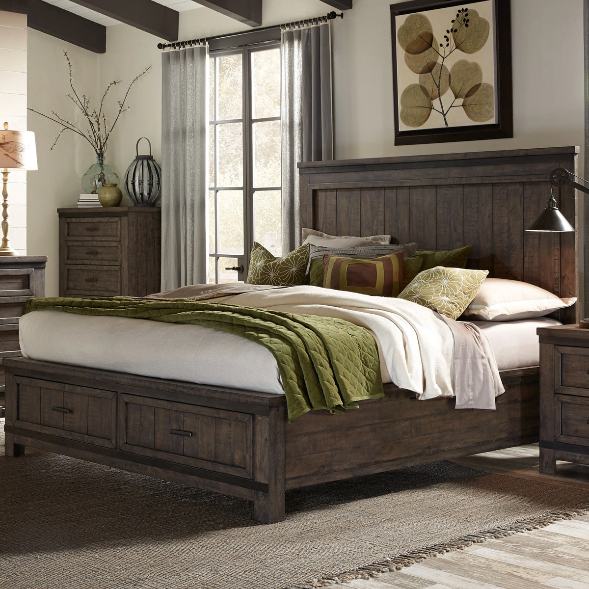 Thornwood Hills King Storage Bed image