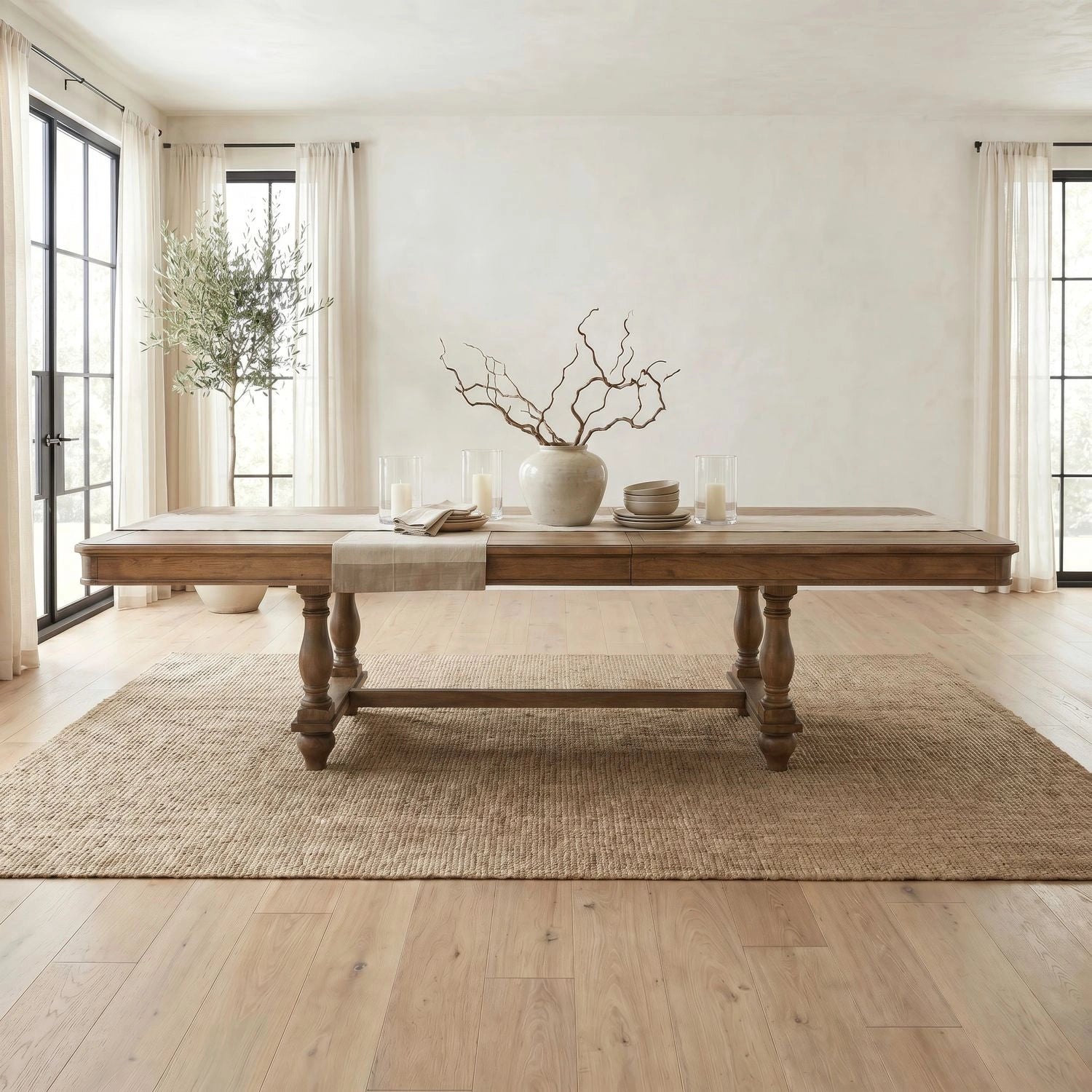 Homestead Haven Trestle Table Set image