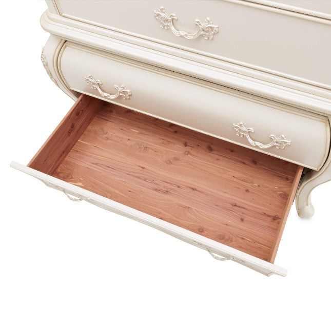 AICO Lavelle 6-Drawer Chest in Classic Pearl - Luxury Home Furniture (MI)