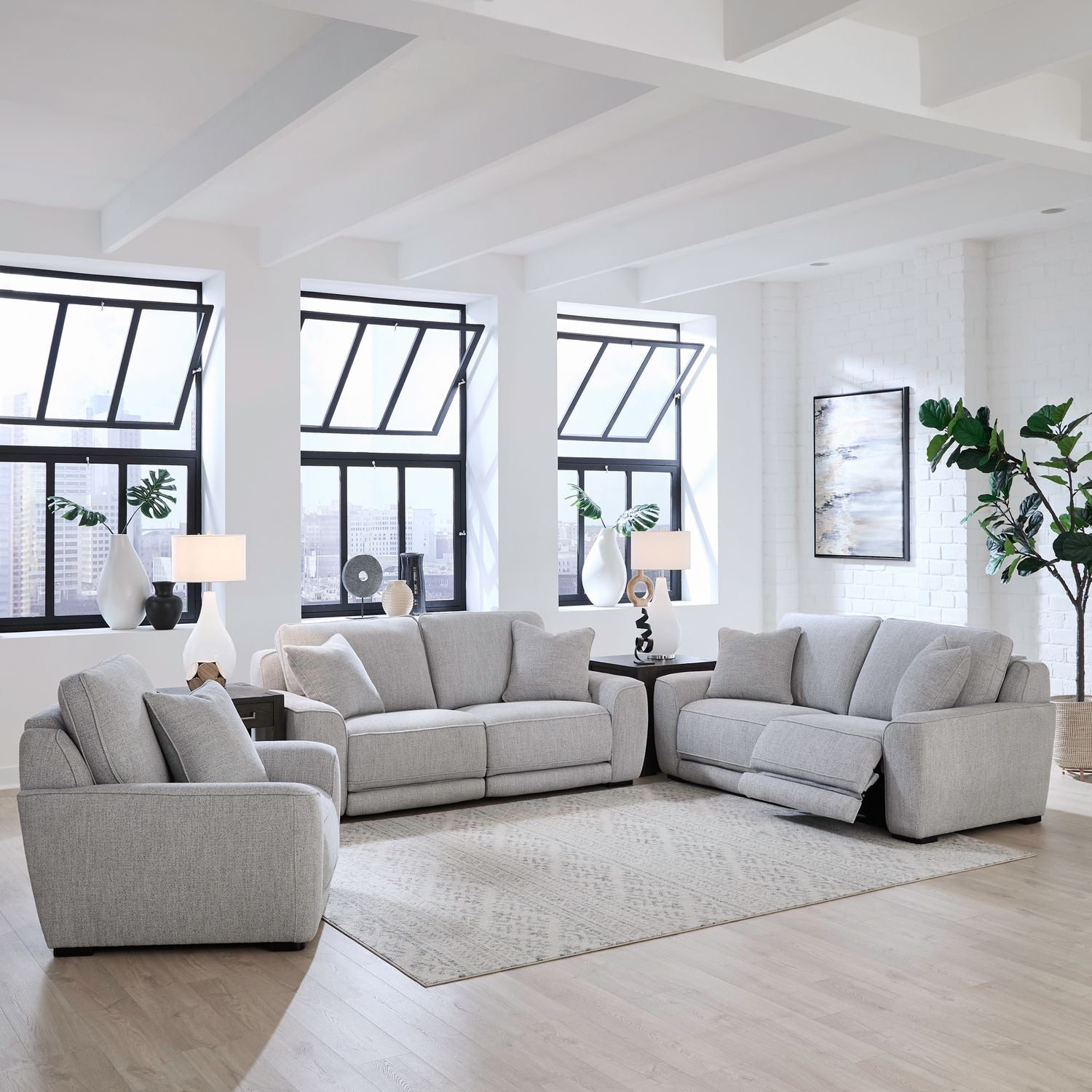 Blake Sofa w/ Loveseat & Recliner image