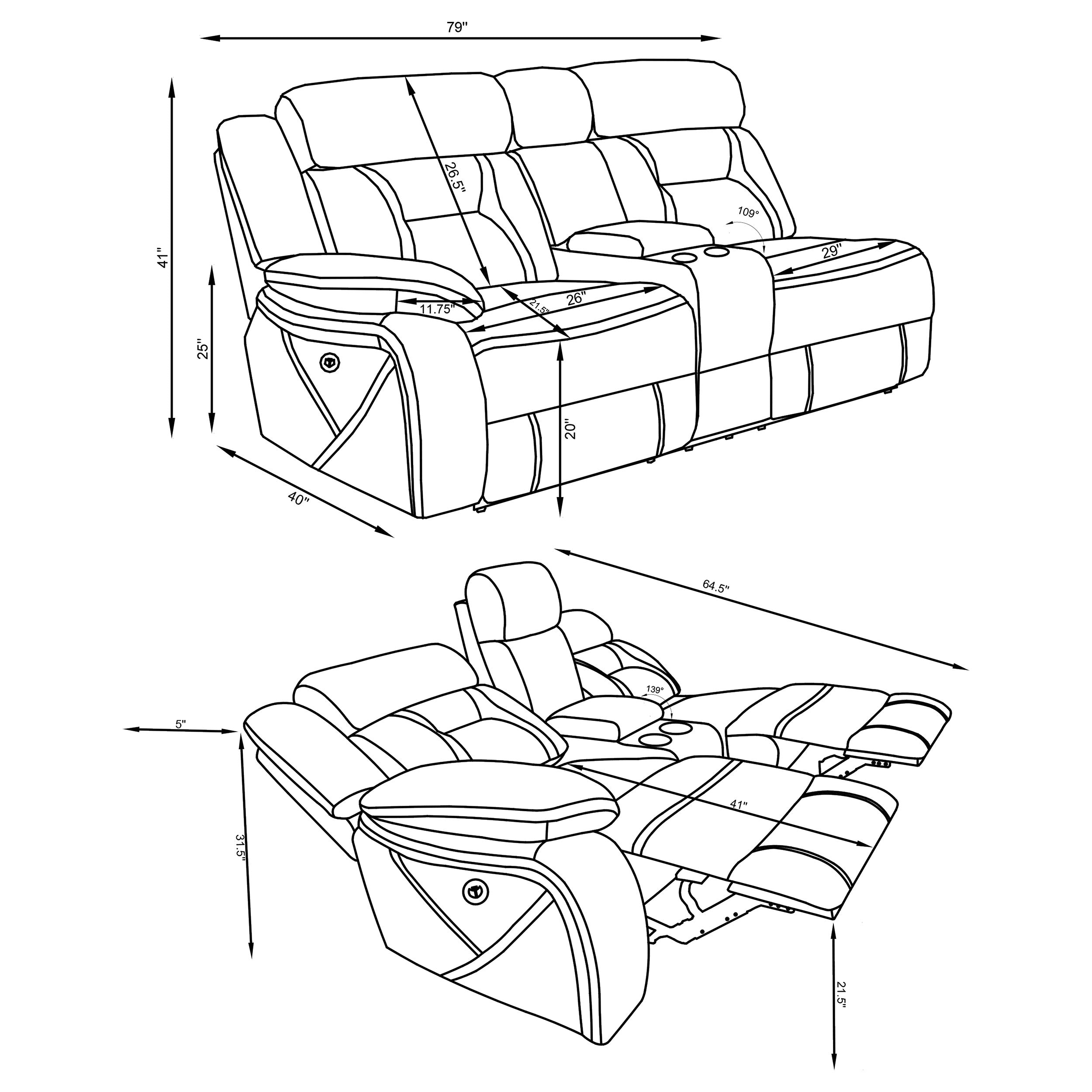 Higgins Reclining Sectionals - Luxury Home Furniture (MI)