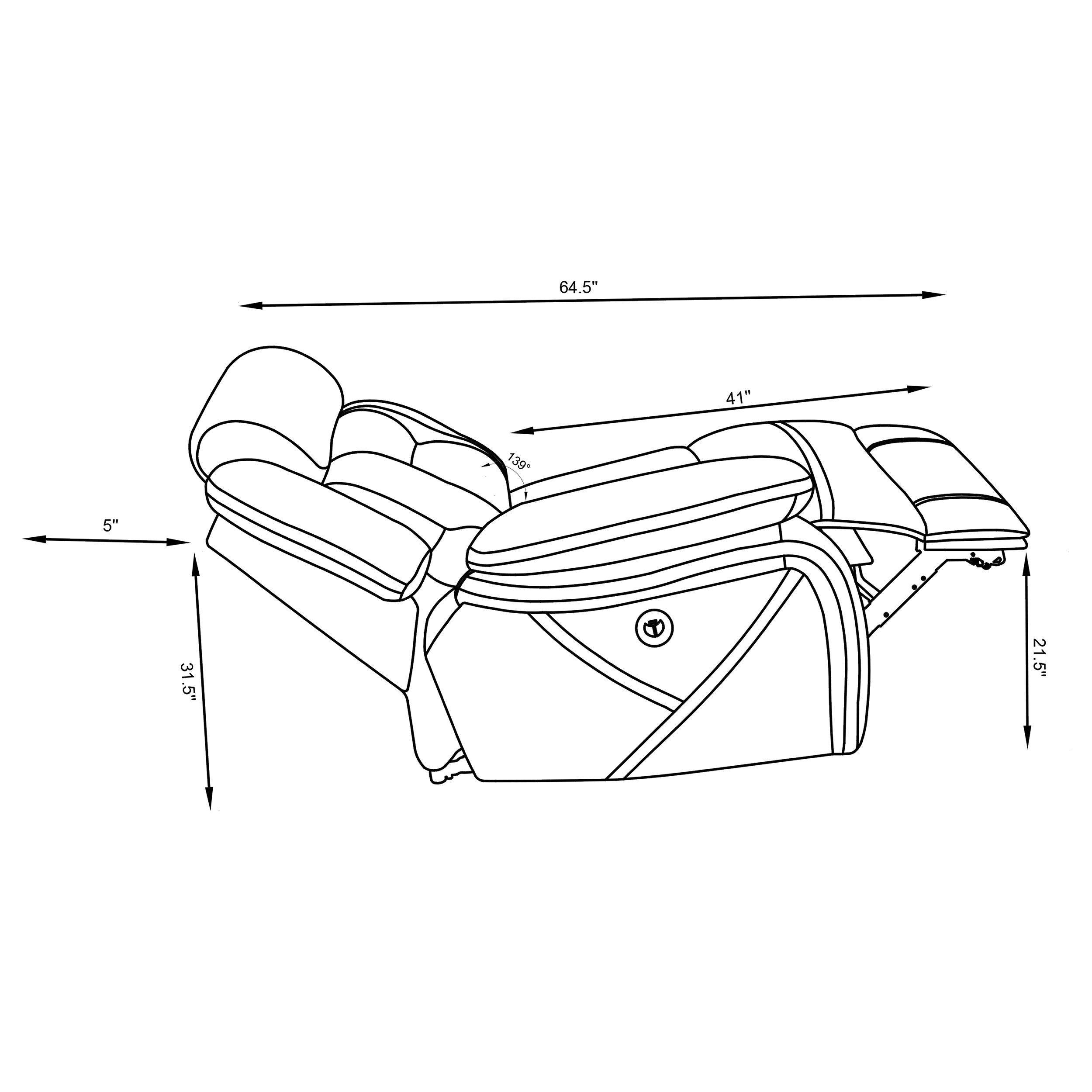 Higgins Reclining Sectionals - Luxury Home Furniture (MI)