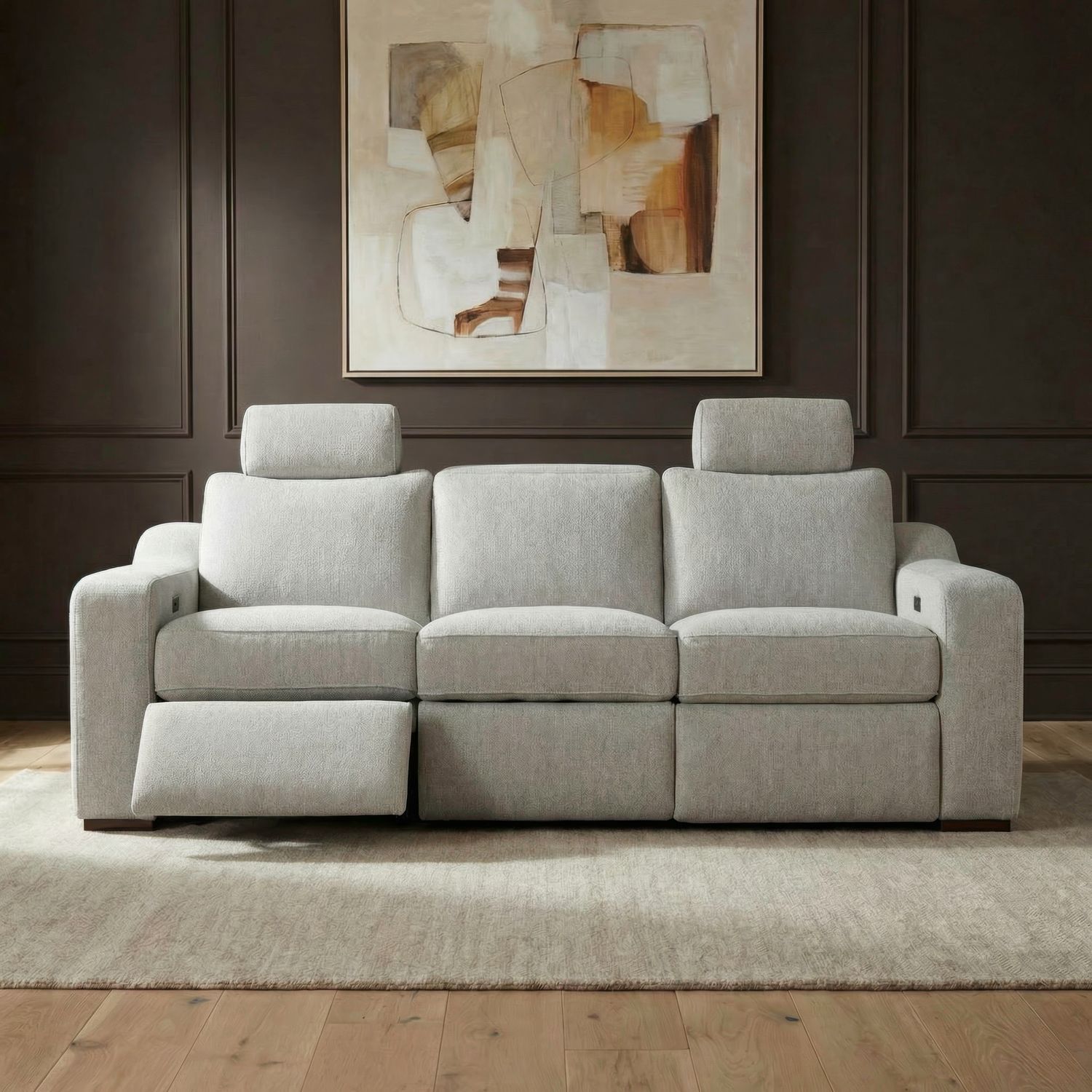 Archer Sofa with Power Footrest & WS image