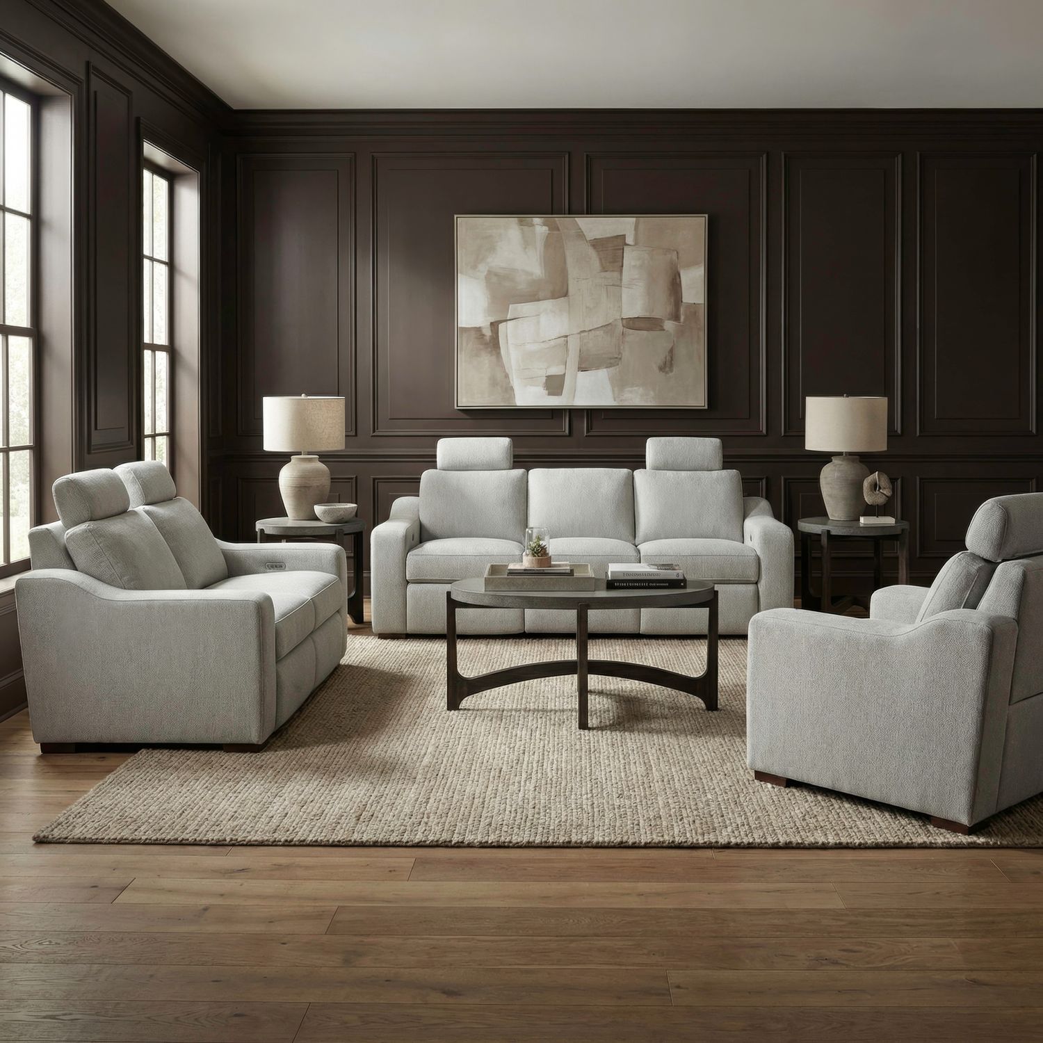 Archer Sofa w/ Loveseat & Recliner image