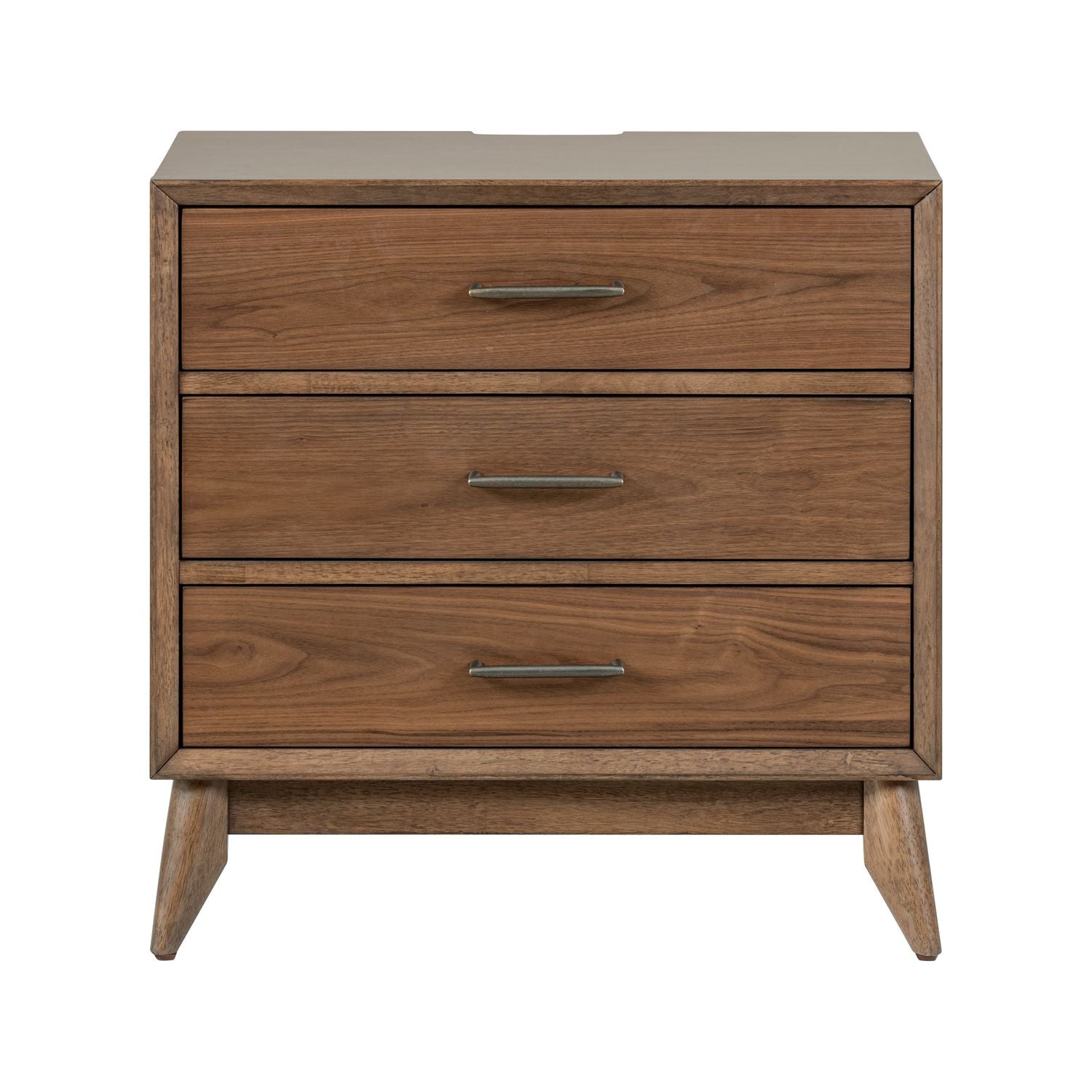 Century Modern Nightstand w/ Charging Station