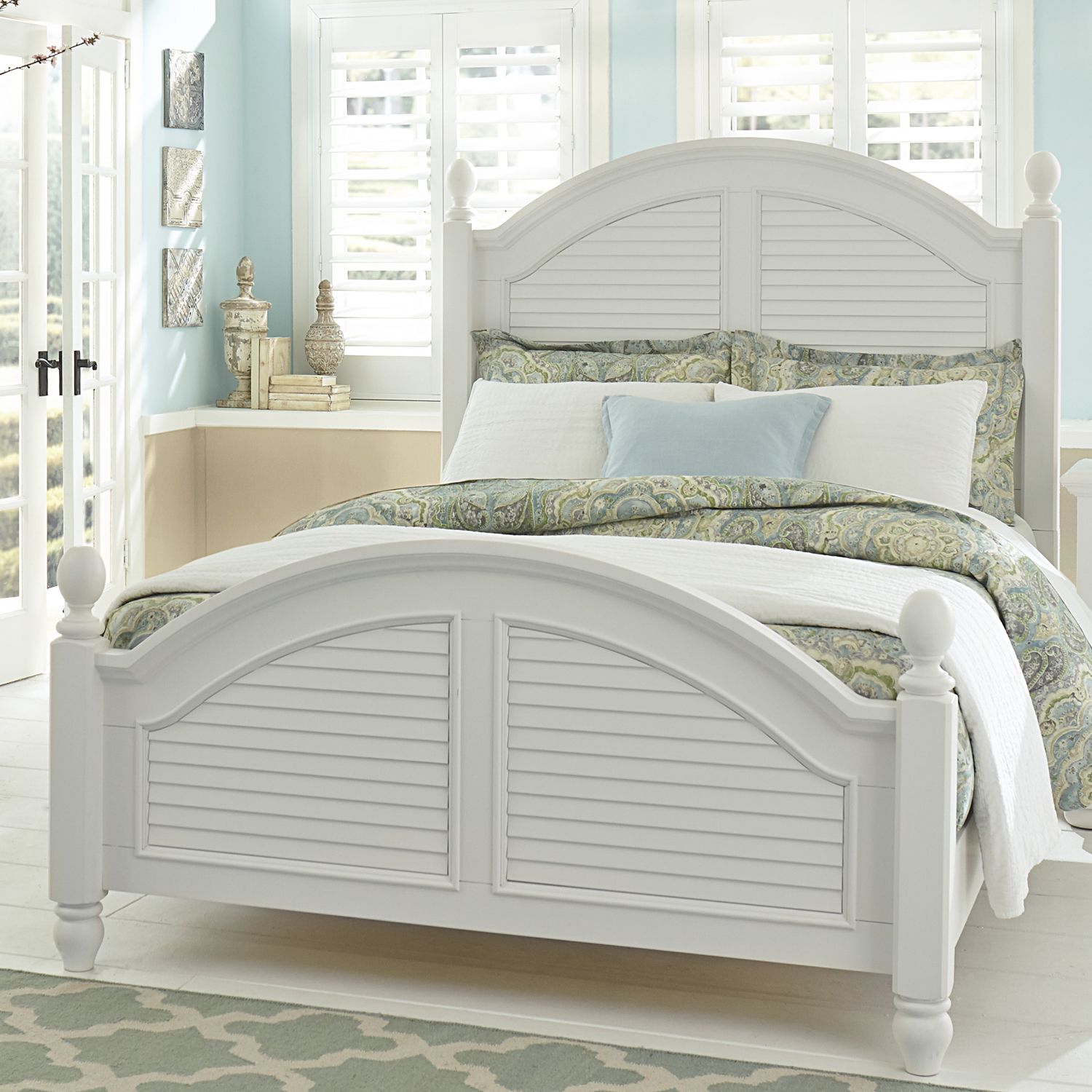 Summer House I King Poster Bed image