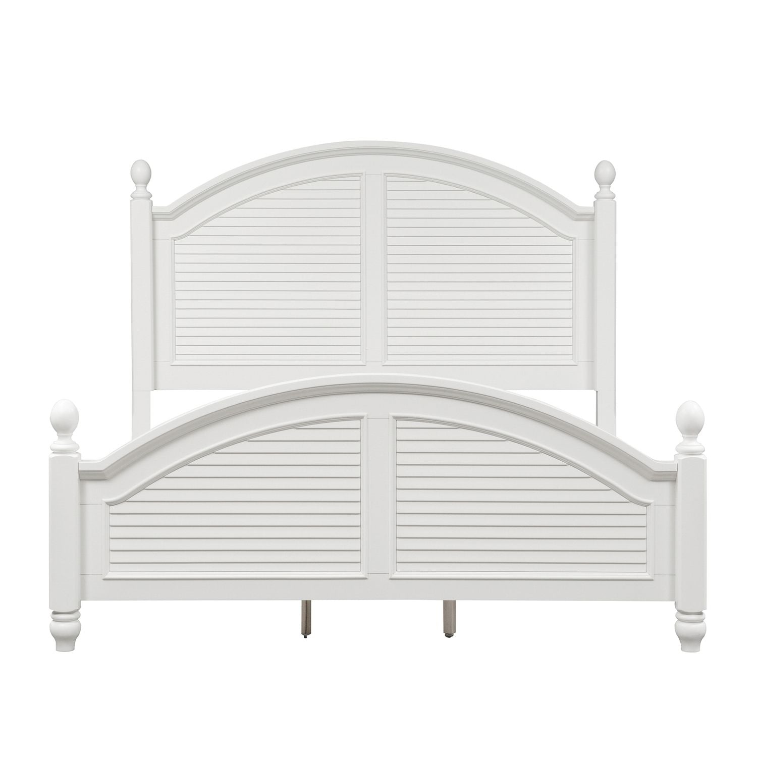 Summer House I King Poster Bed, Dresser & Mirror, Night Stand
