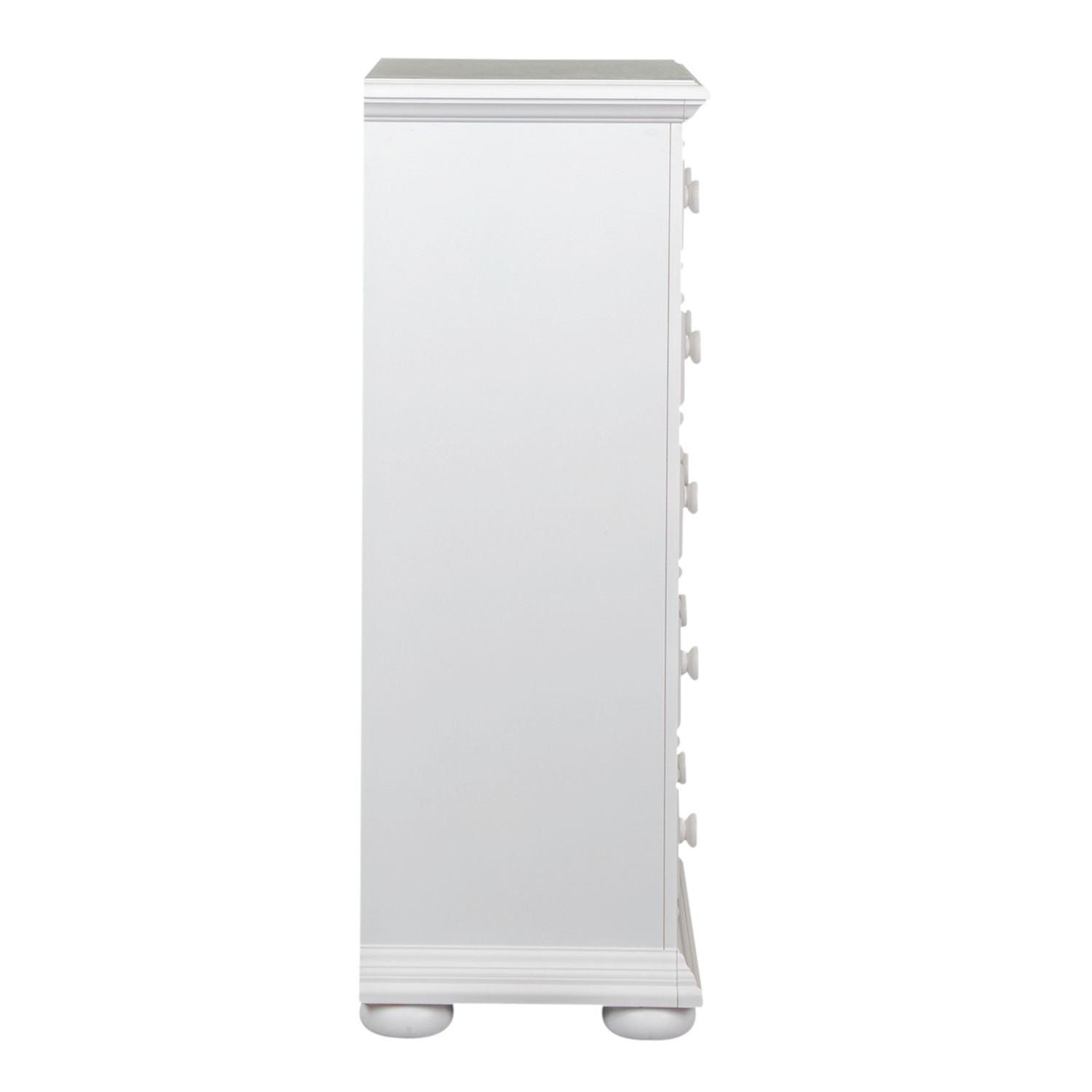 Summer House 5 Drawer Chest in White