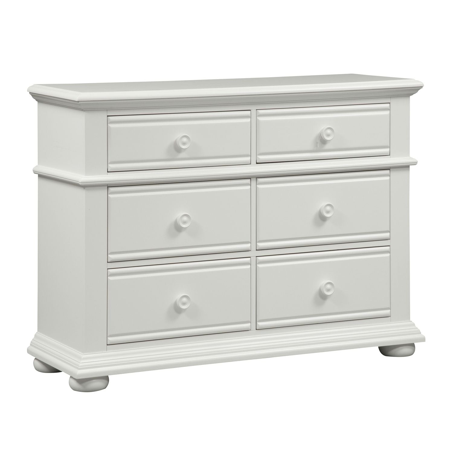 Summer House Media Chest in Oyster White image