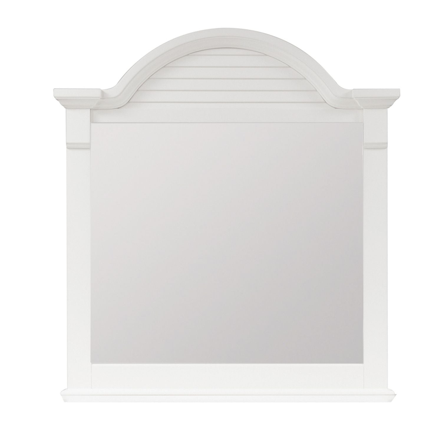 Summer House Mirror in Oyster White