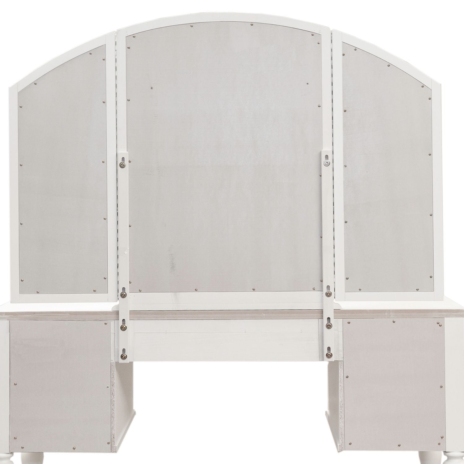 Summer House Vanity Mirror in Oyster White