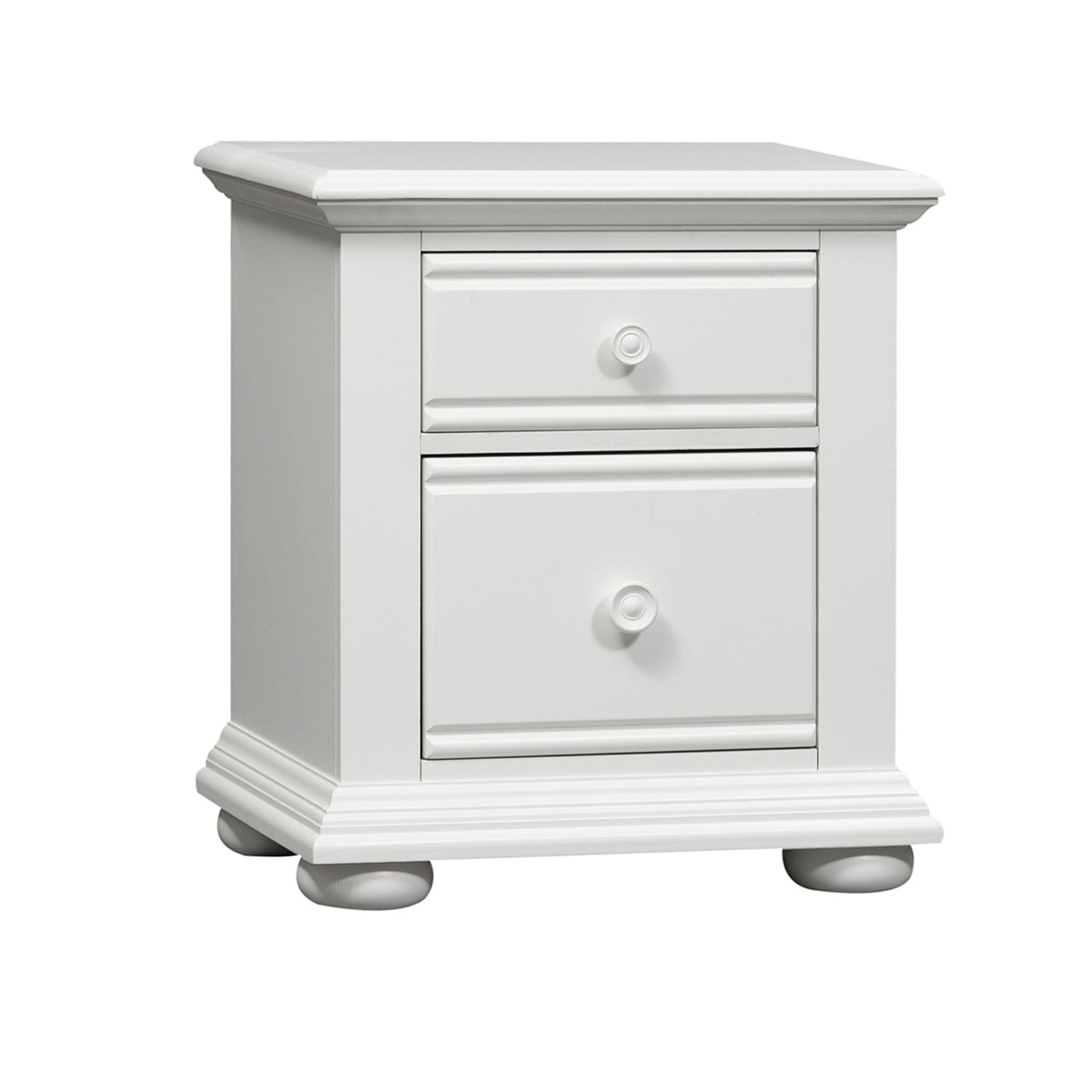 Summer House 2 Drawer Nightstand in Oyster White image