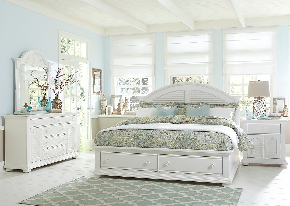 Liberty Furniture Summer House 5 Drawer Dresser in Oyster White