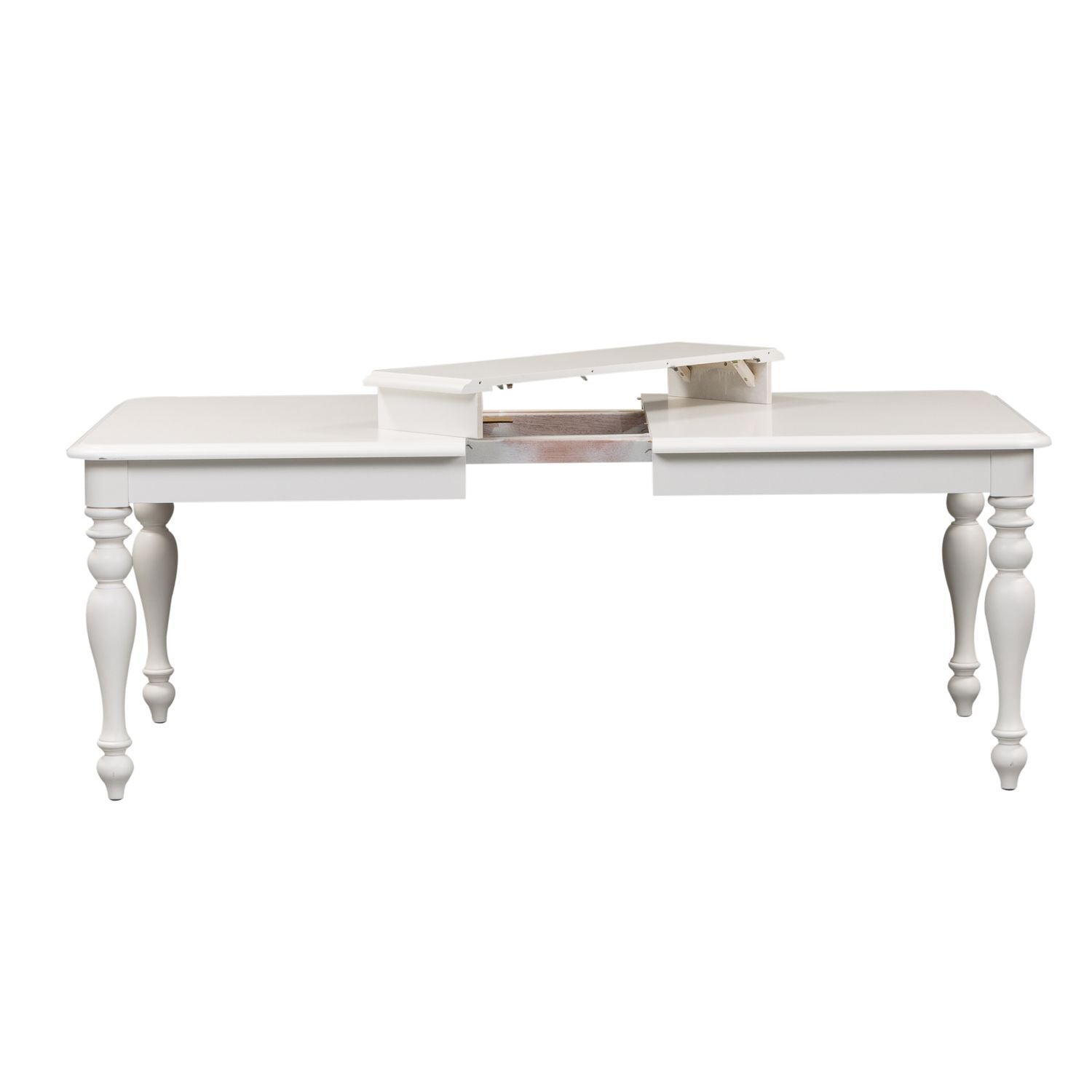 Summer House Rectangular Leg Table in Oyster White