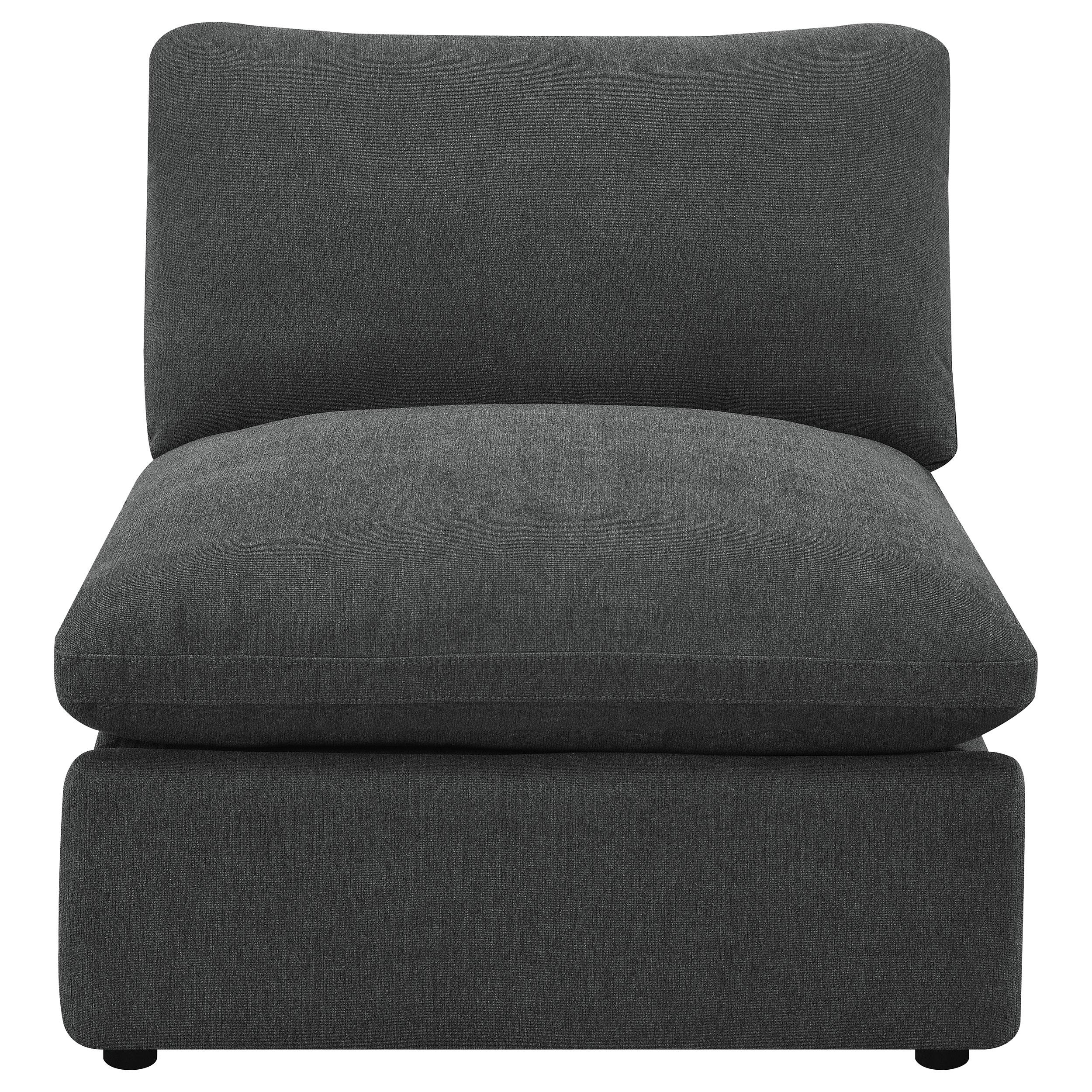 Collins Armless chair - Luxury Home Furniture (MI)
