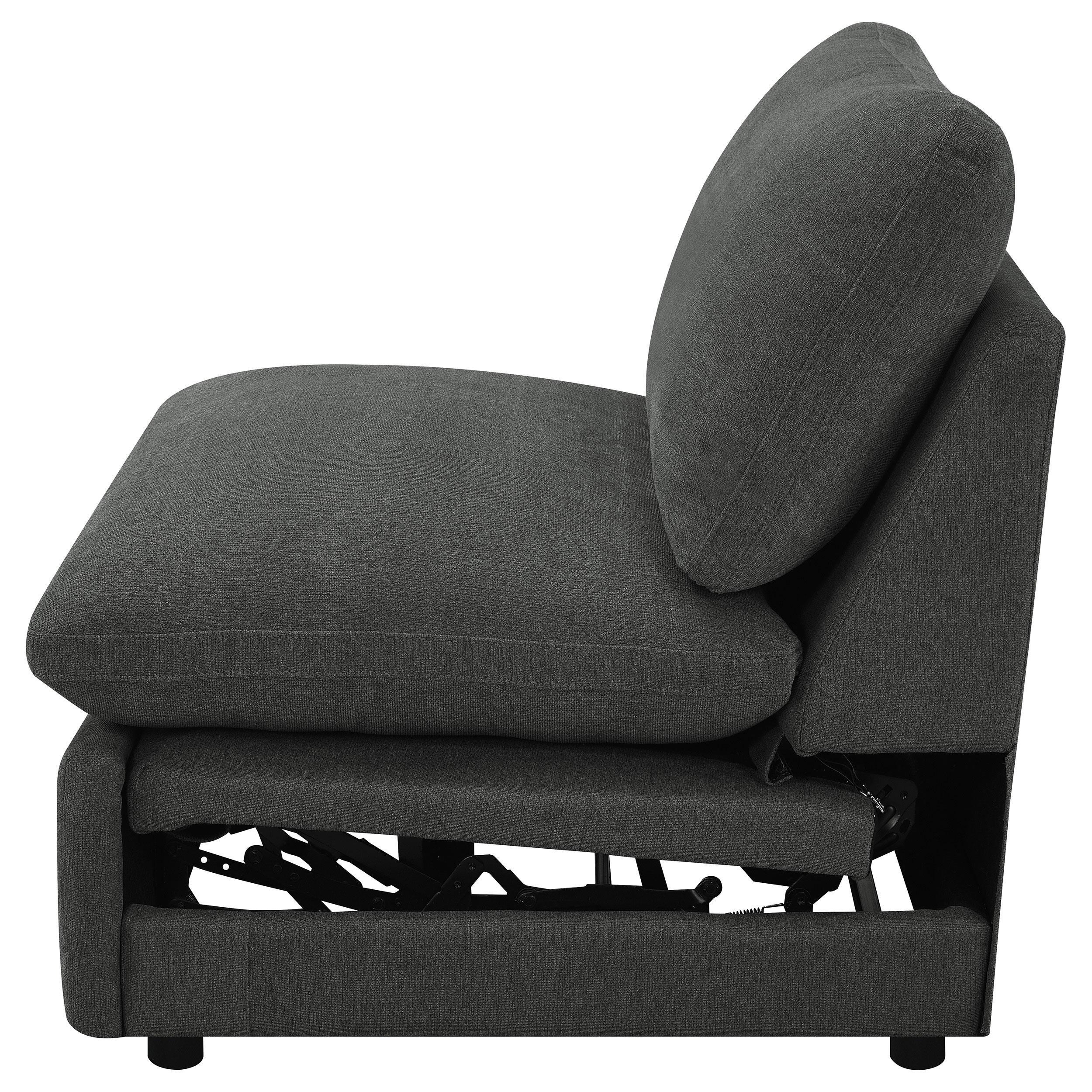 Collins Armless chair - Luxury Home Furniture (MI)