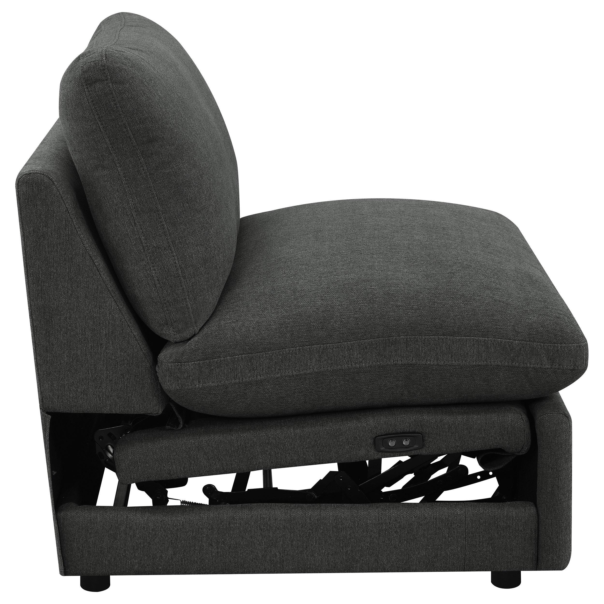Collins Armless chair - Luxury Home Furniture (MI)