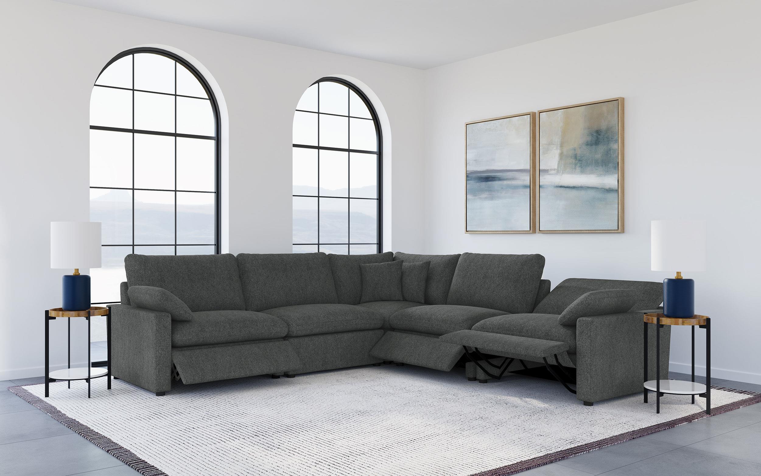 Collins Armless chair - Luxury Home Furniture (MI)
