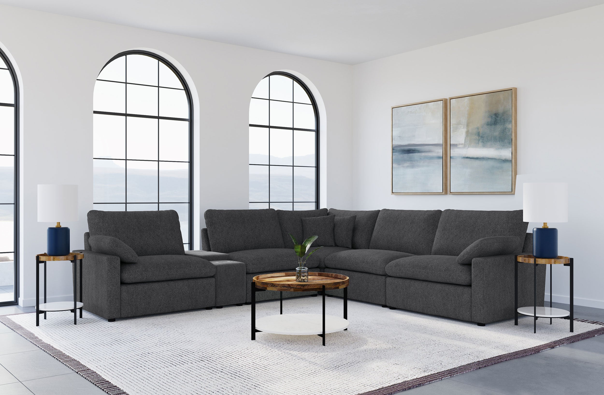 Collins Non Recling Sectionals