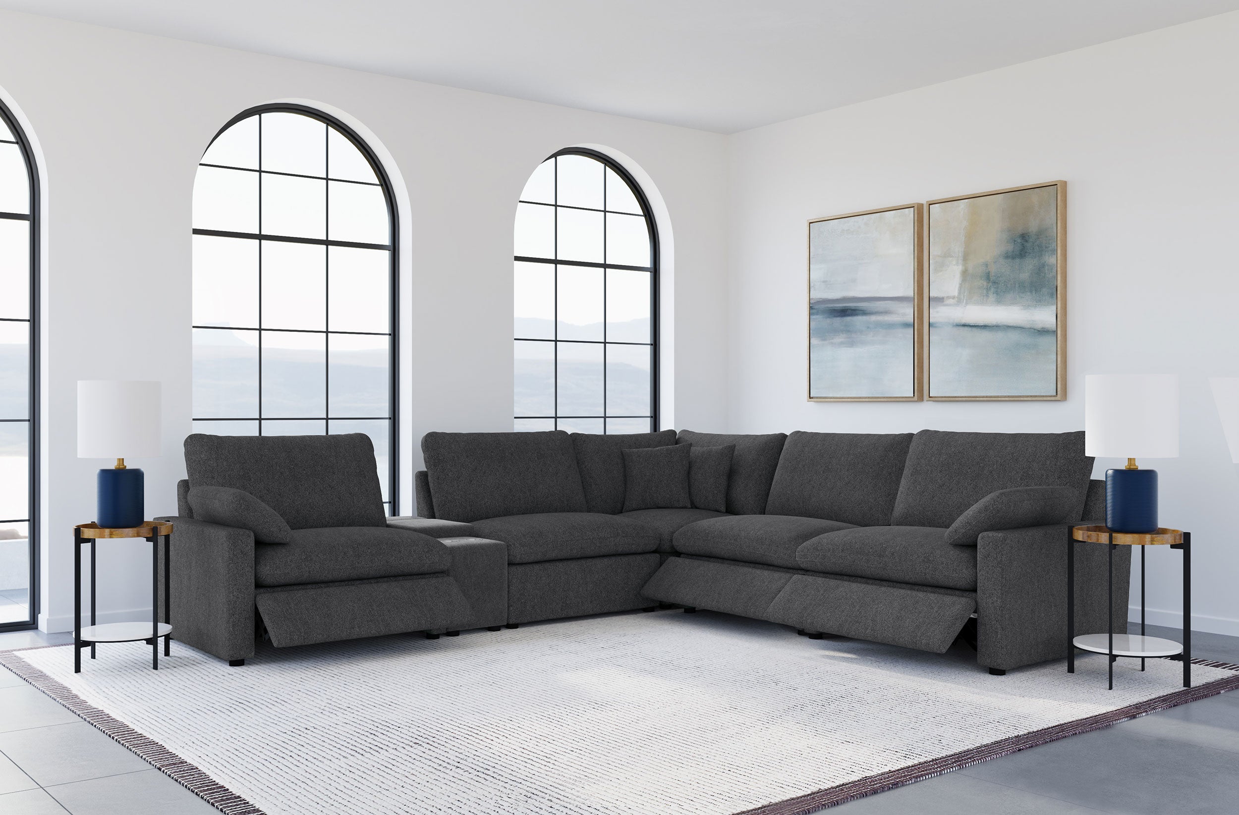Collins Non Recling Sectionals