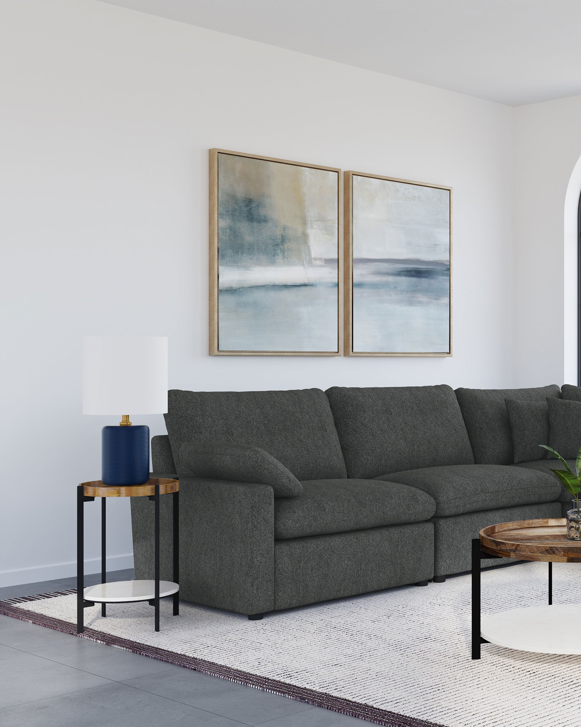 Collins Recling Sectionals - Luxury Home Furniture (MI)