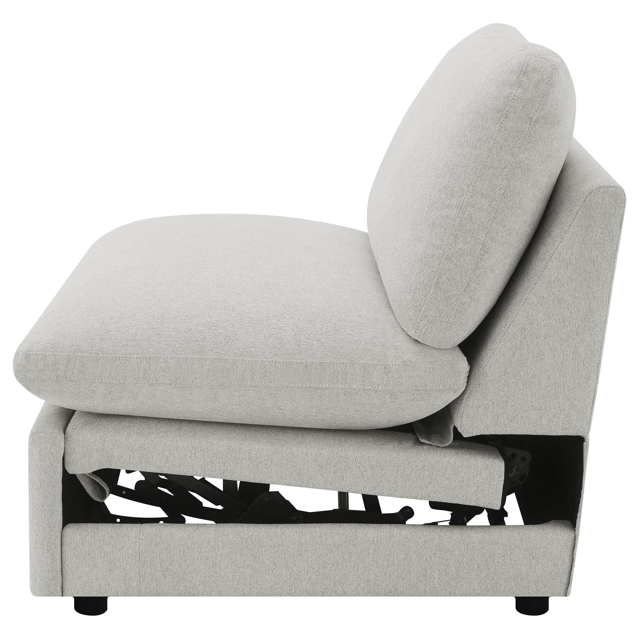 Collins Armless chair - Luxury Home Furniture (MI)