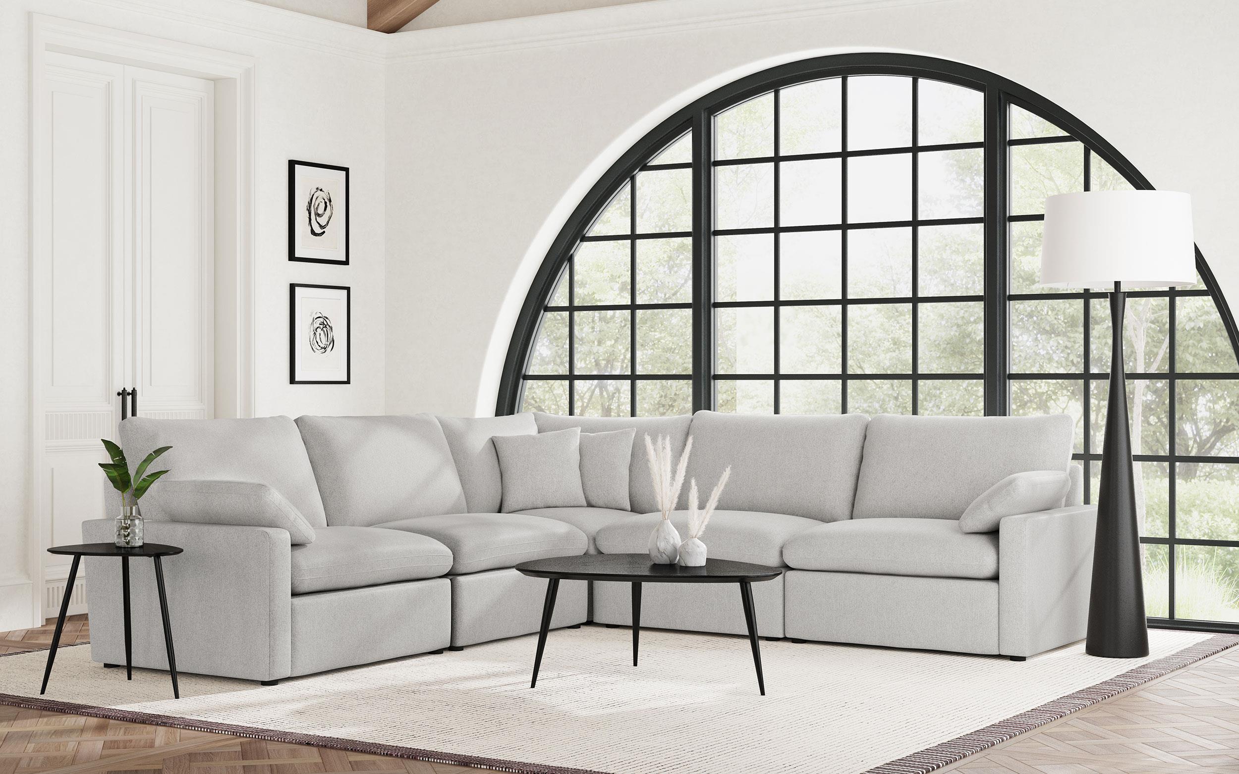 Collins Armless chair - Luxury Home Furniture (MI)