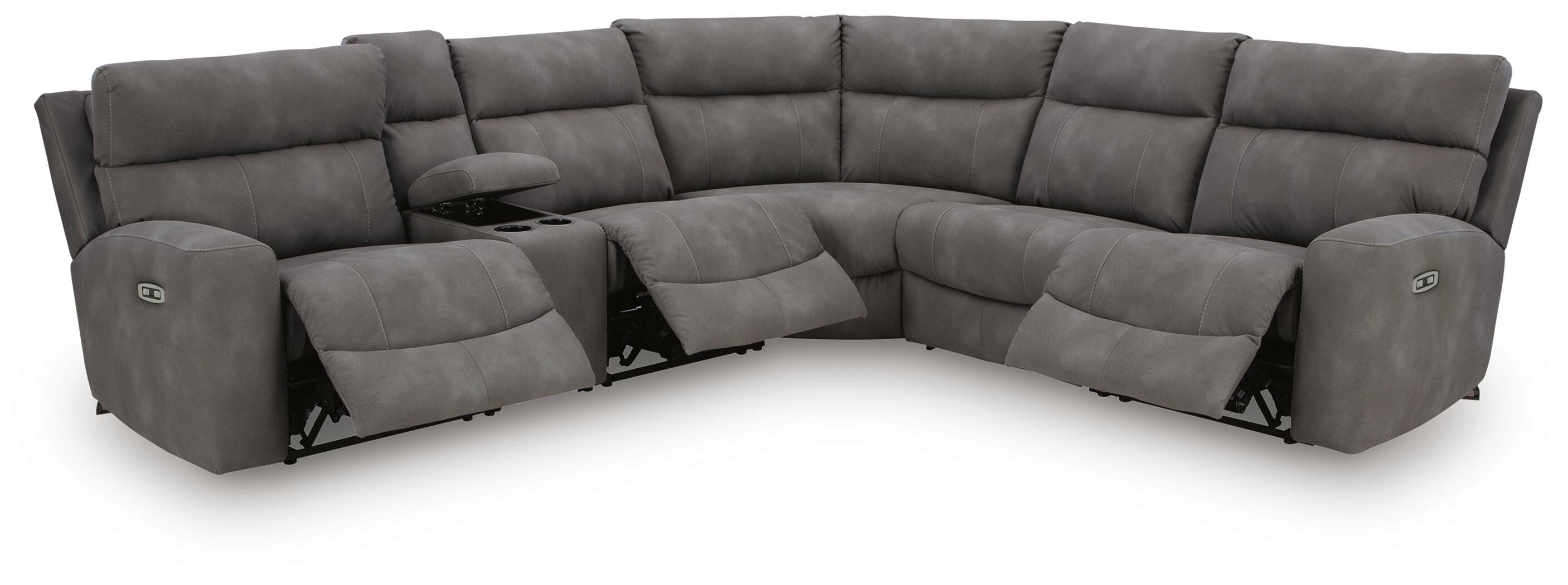 Next-Gen DuraPella Power Reclining Sectional - Luxury Home Furniture (MI)