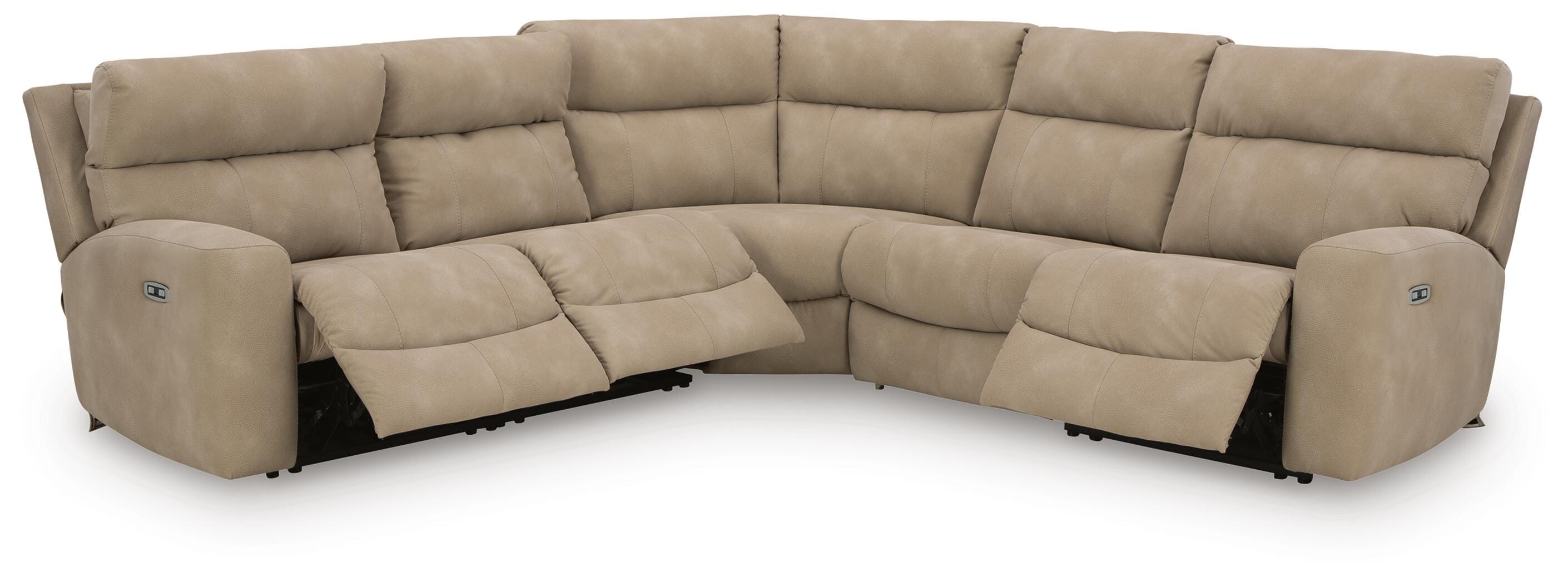 Next-Gen DuraPella Power Reclining Sectional - Luxury Home Furniture (MI)