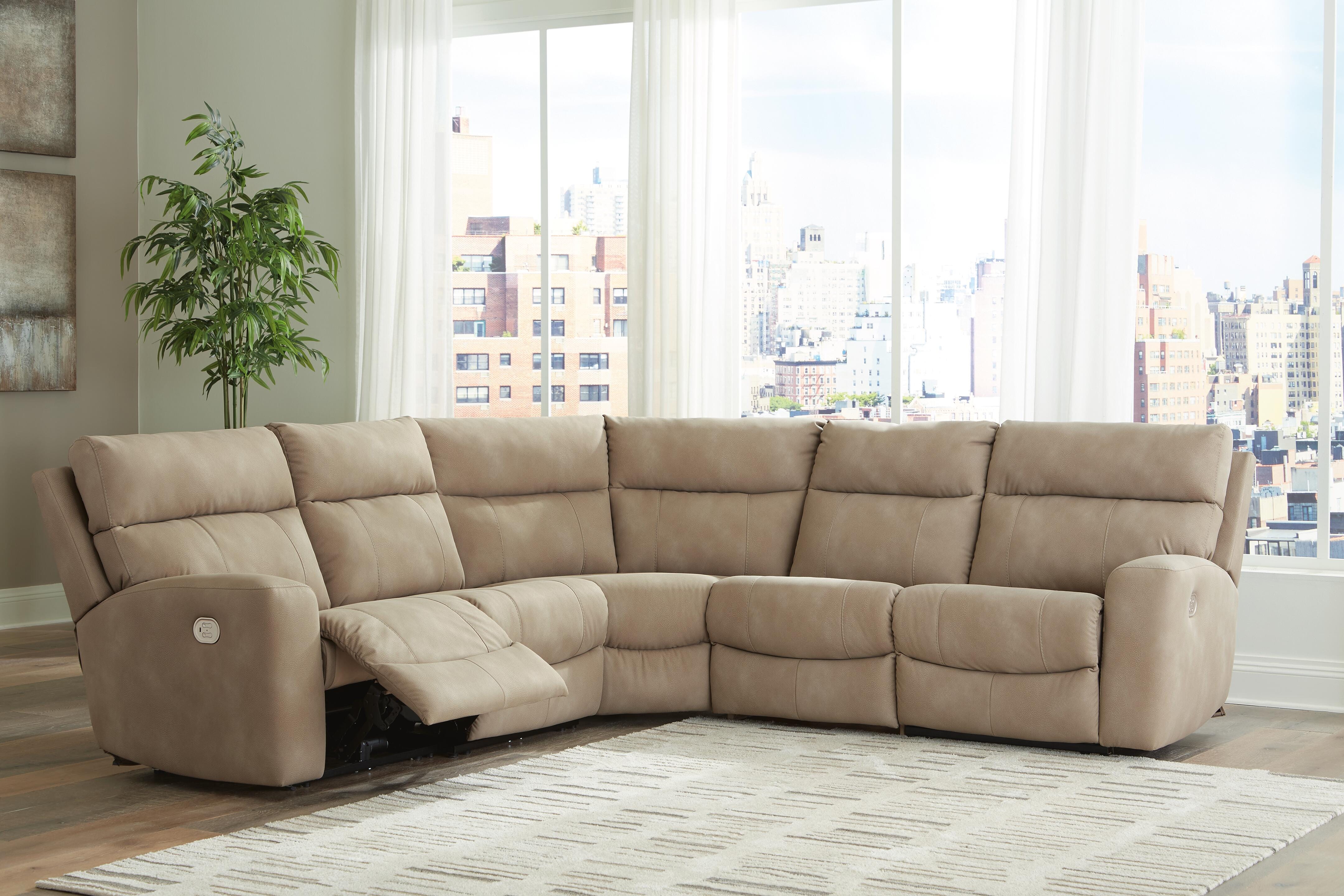 Next-Gen DuraPella Power Reclining Sectional - Luxury Home Furniture (MI)