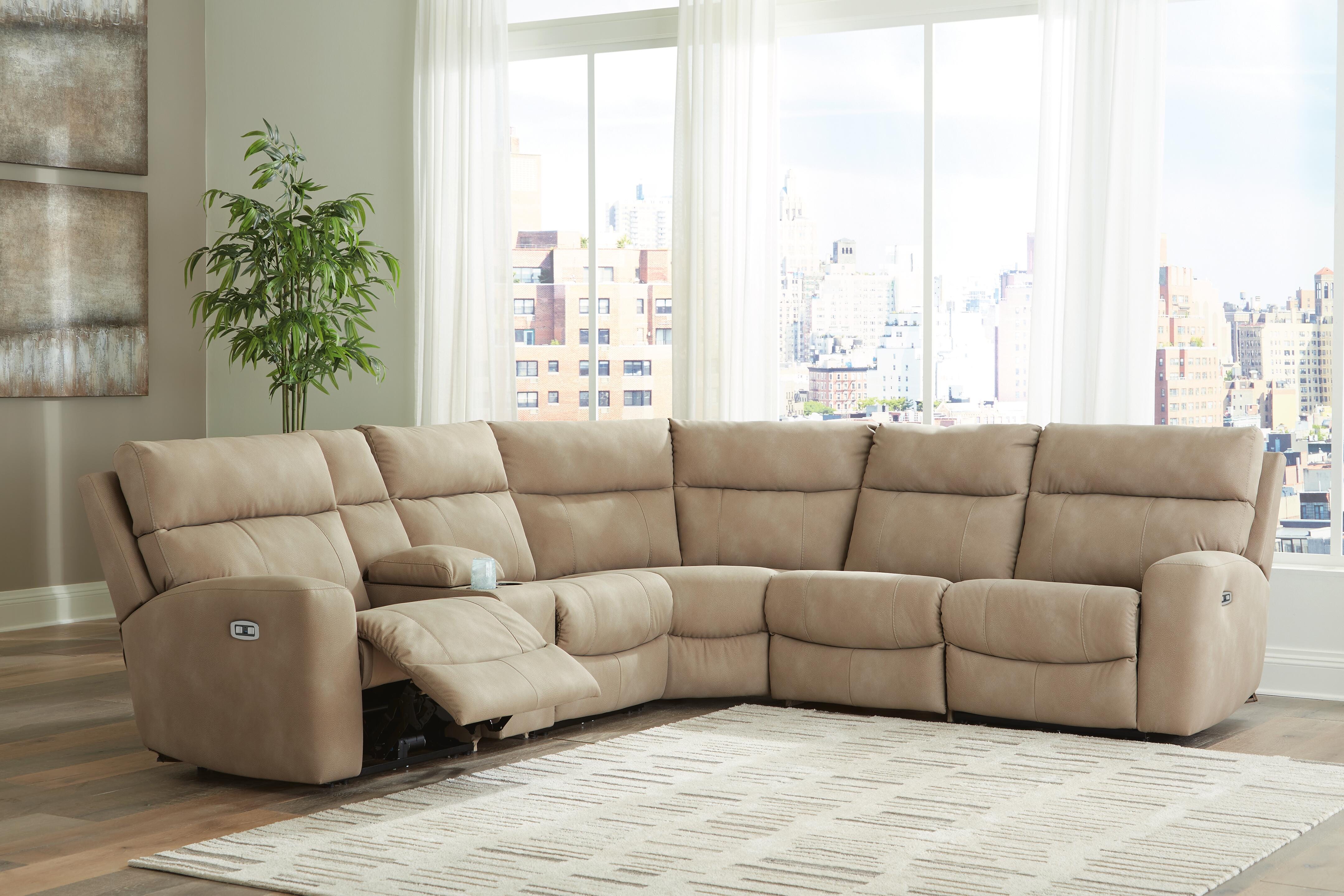 Next-Gen DuraPella Power Reclining Sectional - Luxury Home Furniture (MI)