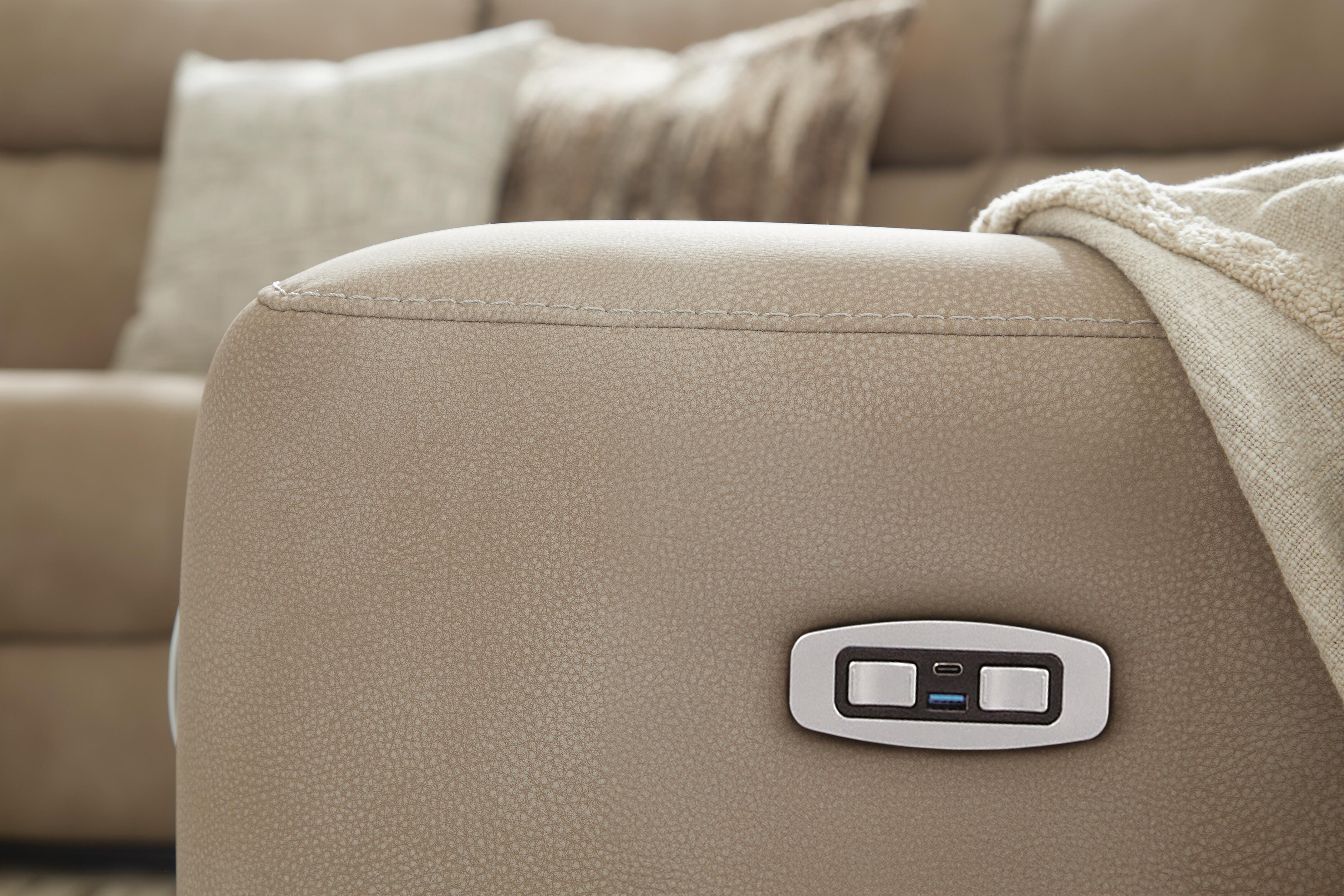Next-Gen DuraPella Power Reclining Sectional - Luxury Home Furniture (MI)