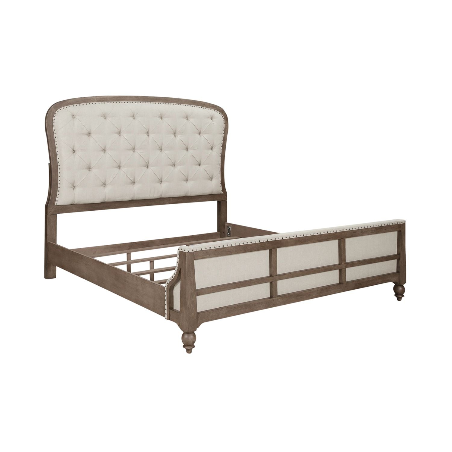 Americana Farmhouse Queen Shelter Bed - Luxury Home Furniture (MI)