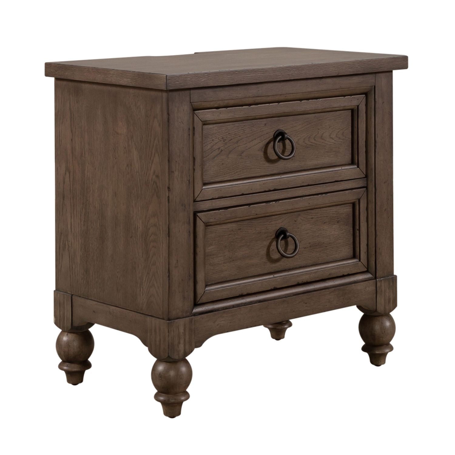 Americana Farmhouse Queen Shelter Bed, Dresser & Mirror, Night Stand