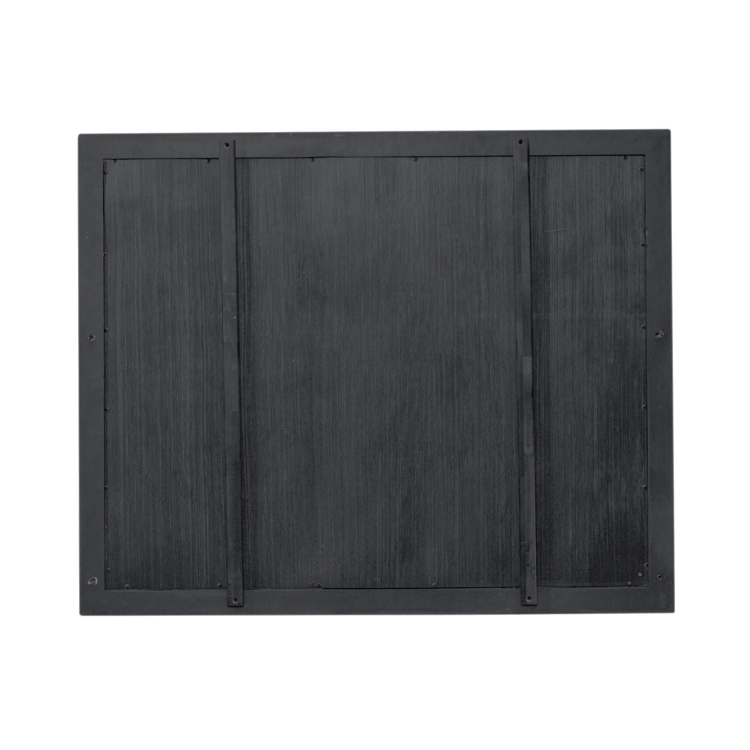 Americana Farmhouse Landscape Mirror in Black - Luxury Home Furniture (MI)