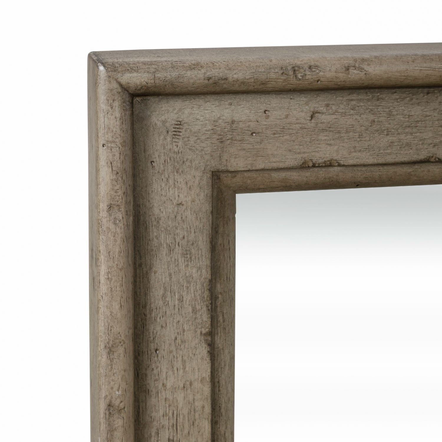 Americana Farmhouse Landscape Mirror in Dusty Taupe and Black - Luxury Home Furniture (MI)