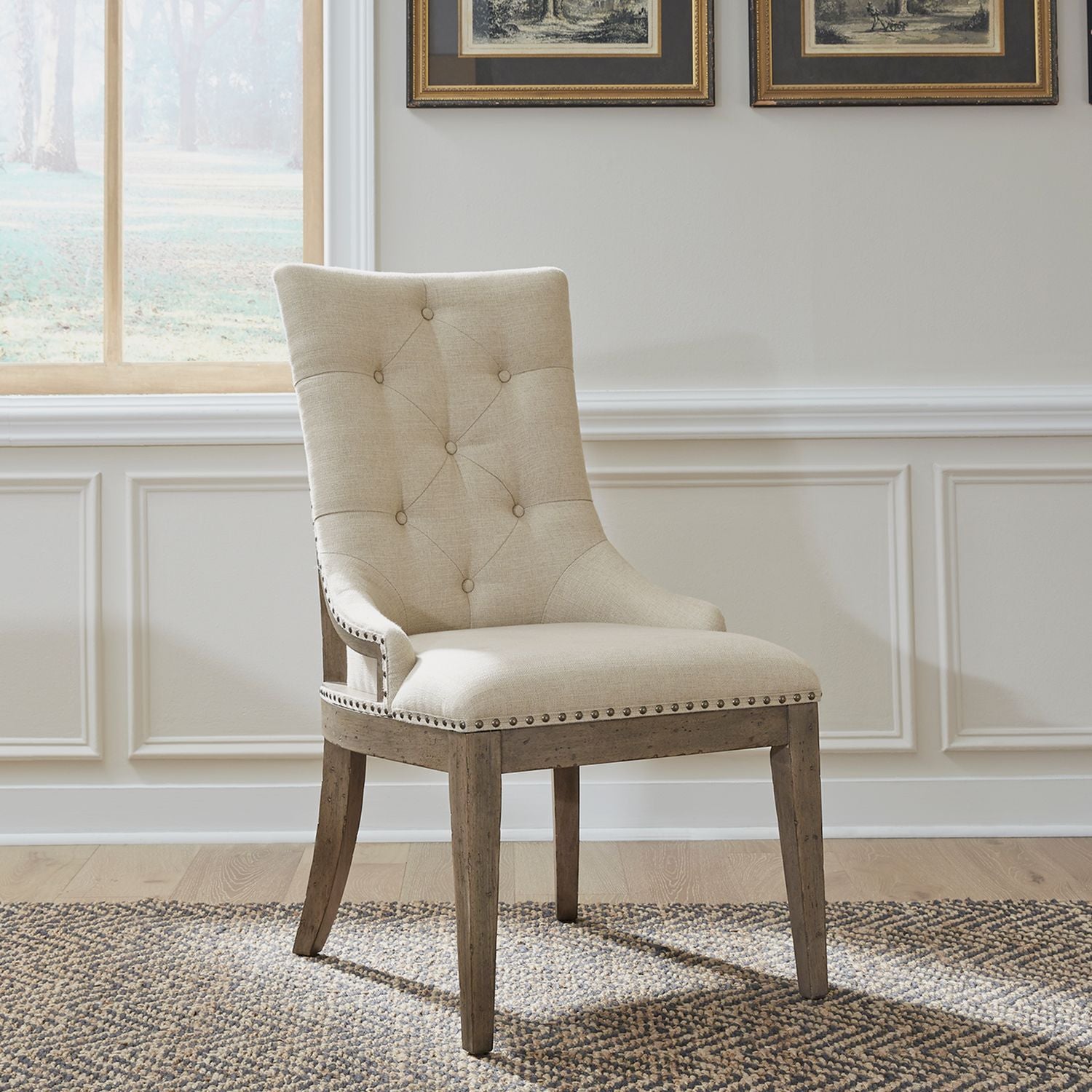 Americana Farmhouse Uph Shelter Side Chair (RTA) image