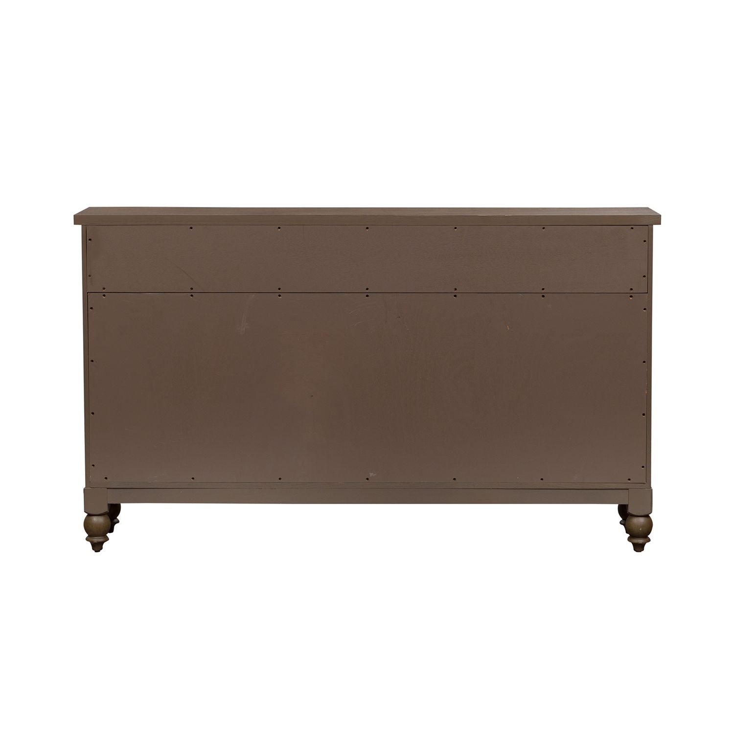 Americana Farmhouse Hall Buffet in Dusty Taupe - Luxury Home Furniture (MI)