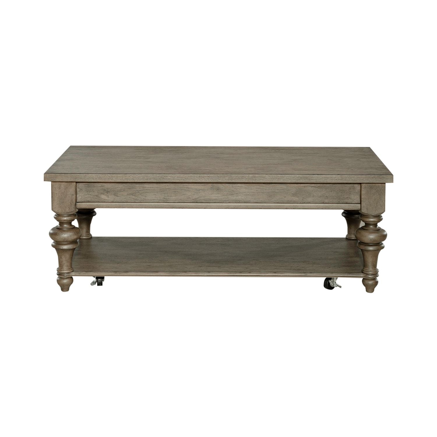 Americana Farmhouse Rectangular Cocktail Table in Dusty Taupe - Luxury Home Furniture (MI)
