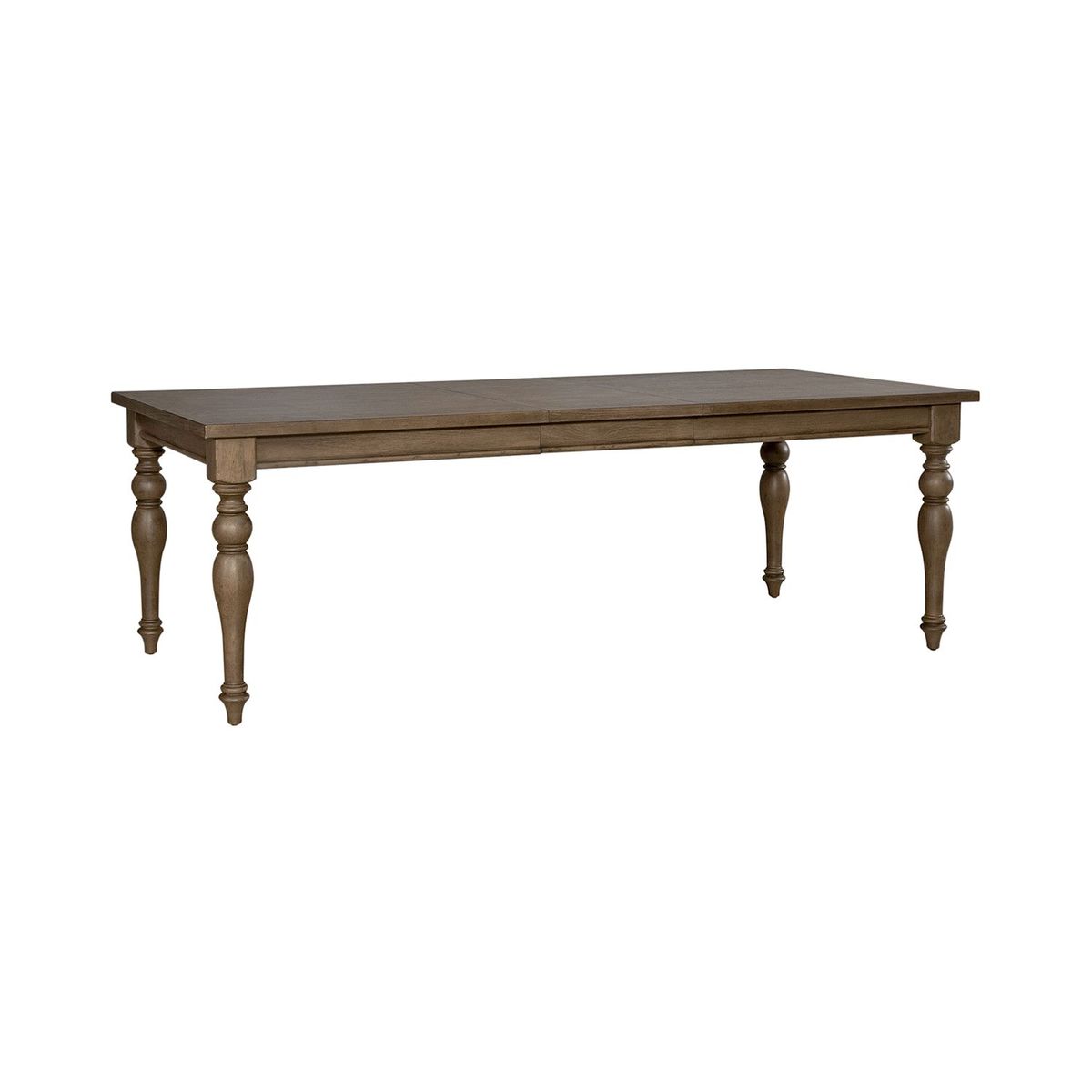 Liberty Furniture Americana Farmhouse Rectangular Leg Table in Dusty Taupe & Black - Luxury Home Furniture (MI)