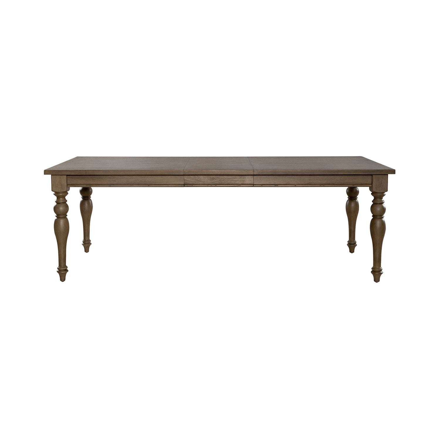 Americana Farmhouse Rectangular Leg Table in Dusty Taupe & Black - Luxury Home Furniture (MI)