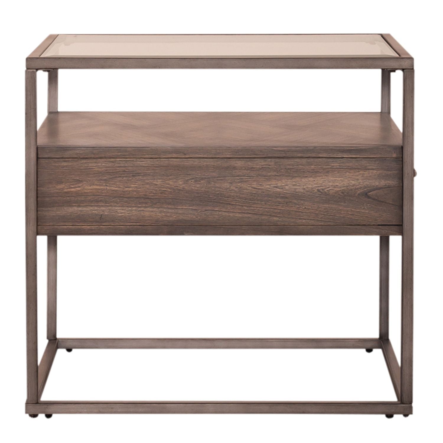 Jamestown End Table in Brown - Luxury Home Furniture (MI)