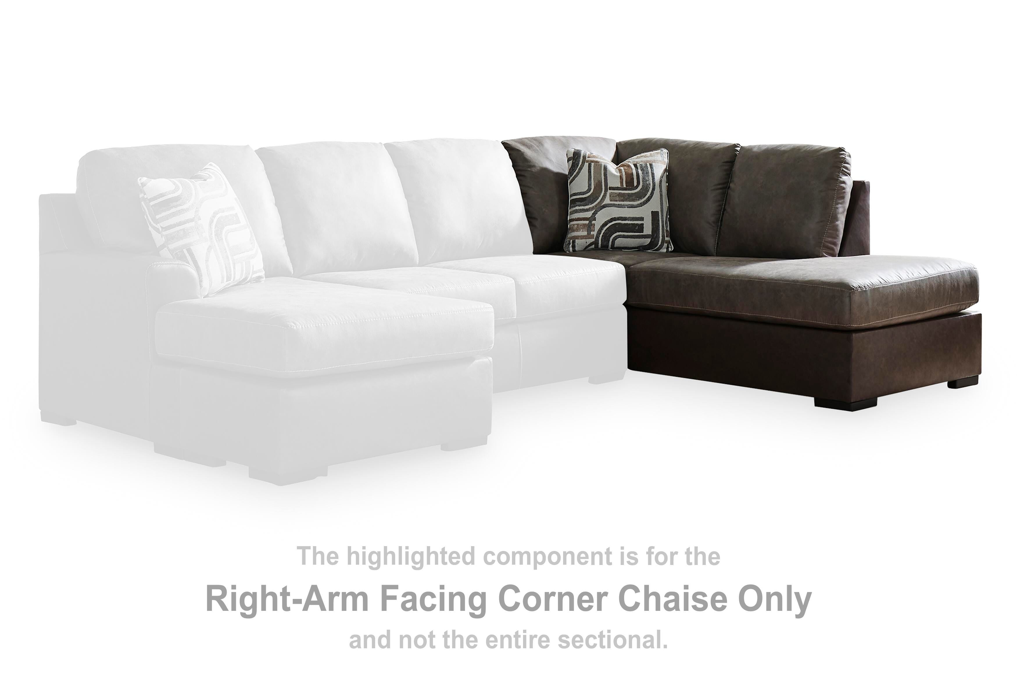 Castille Way Sectional with Chaise - Luxury Home Furniture (MI)