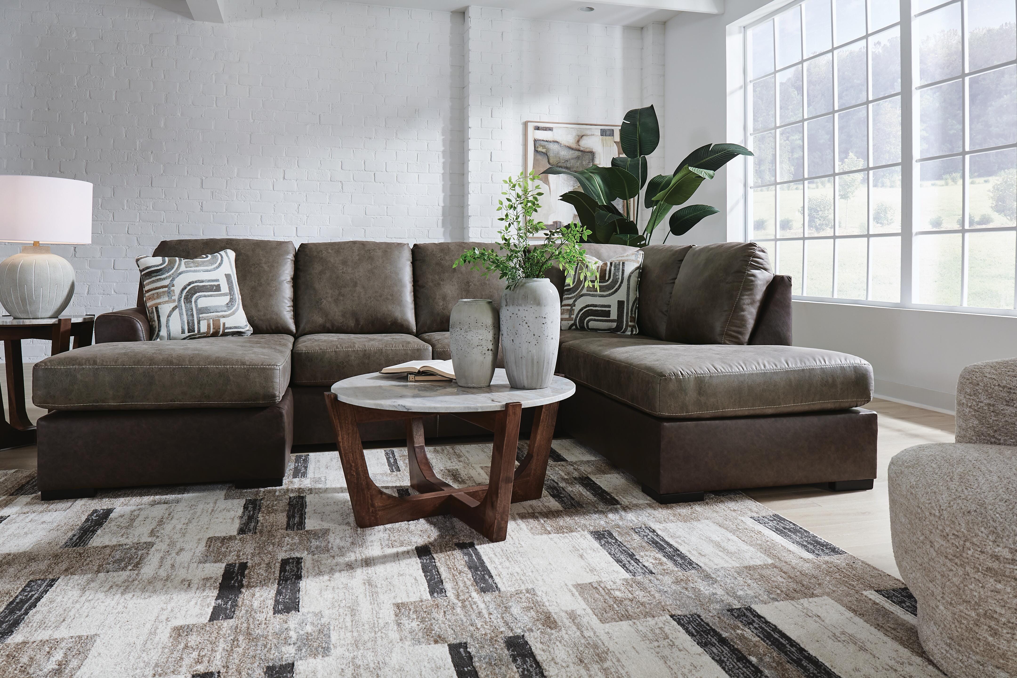 Castille Way Sleeper Sectional with Chaise - Luxury Home Furniture (MI)