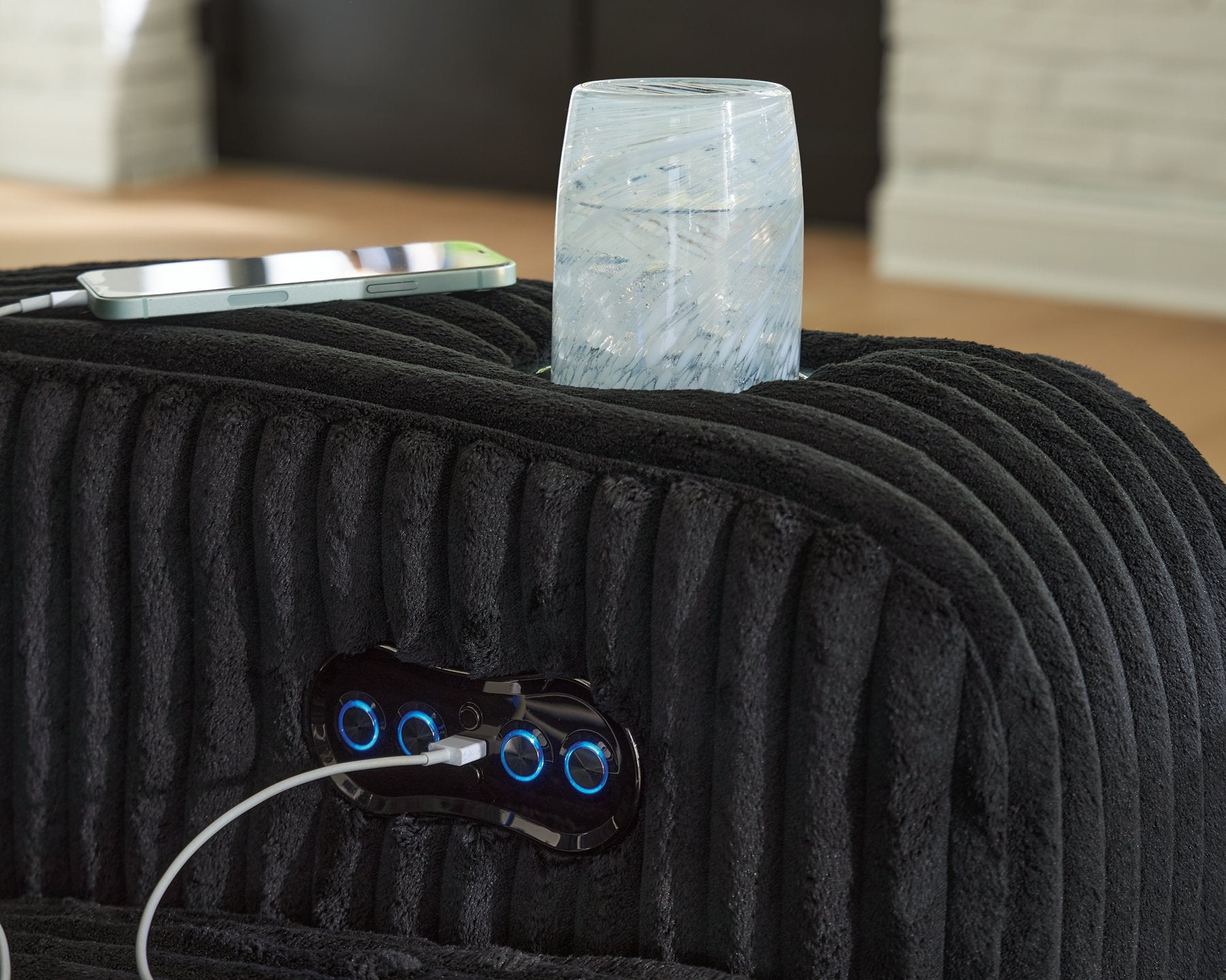 Forest Lake Power Reclining Sofa - Luxury Home Furniture (MI)
